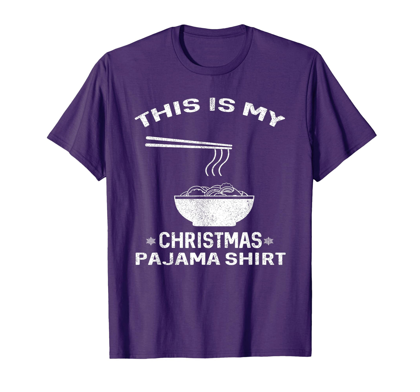 Japanese Ramen Christmas Pajama- Noodles xmas T-Shirt