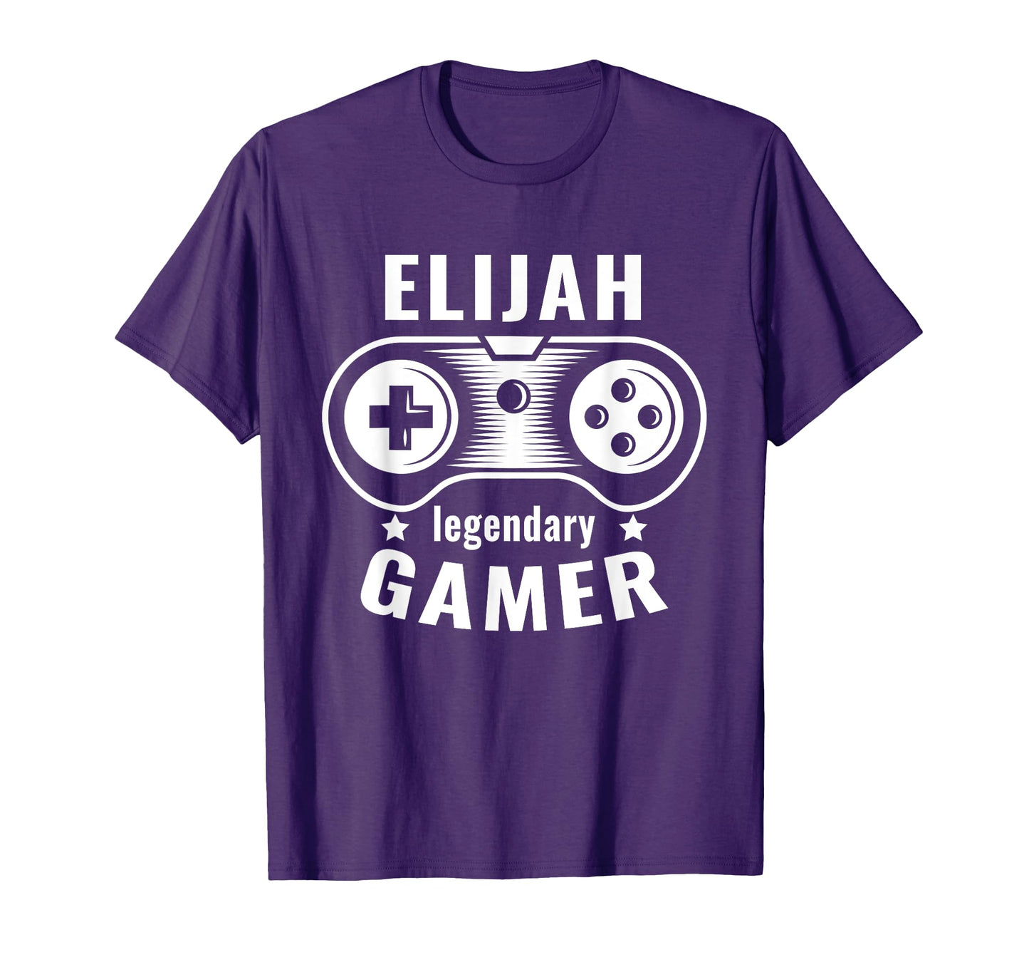 ELIJAH Legendary Gamer - Personalized Name Gift T-Shirt
