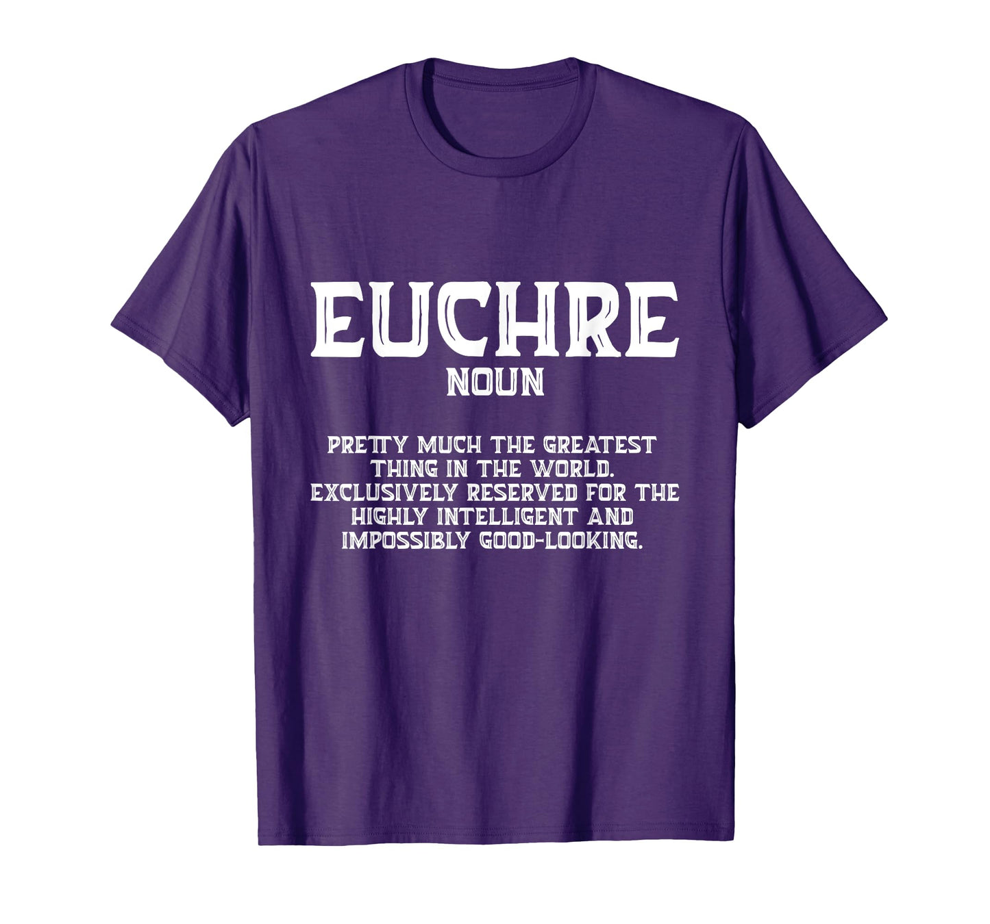 Euchre Card Game Player Euchre Gamers Funny Partner T-Shirt
