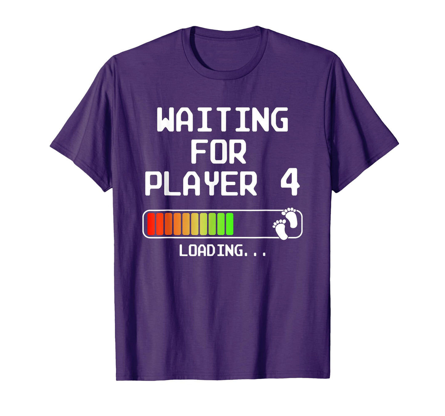 Gamer Pregnancy Announcement 2nd Baby Expectant Dad Player 4 T-Shirt