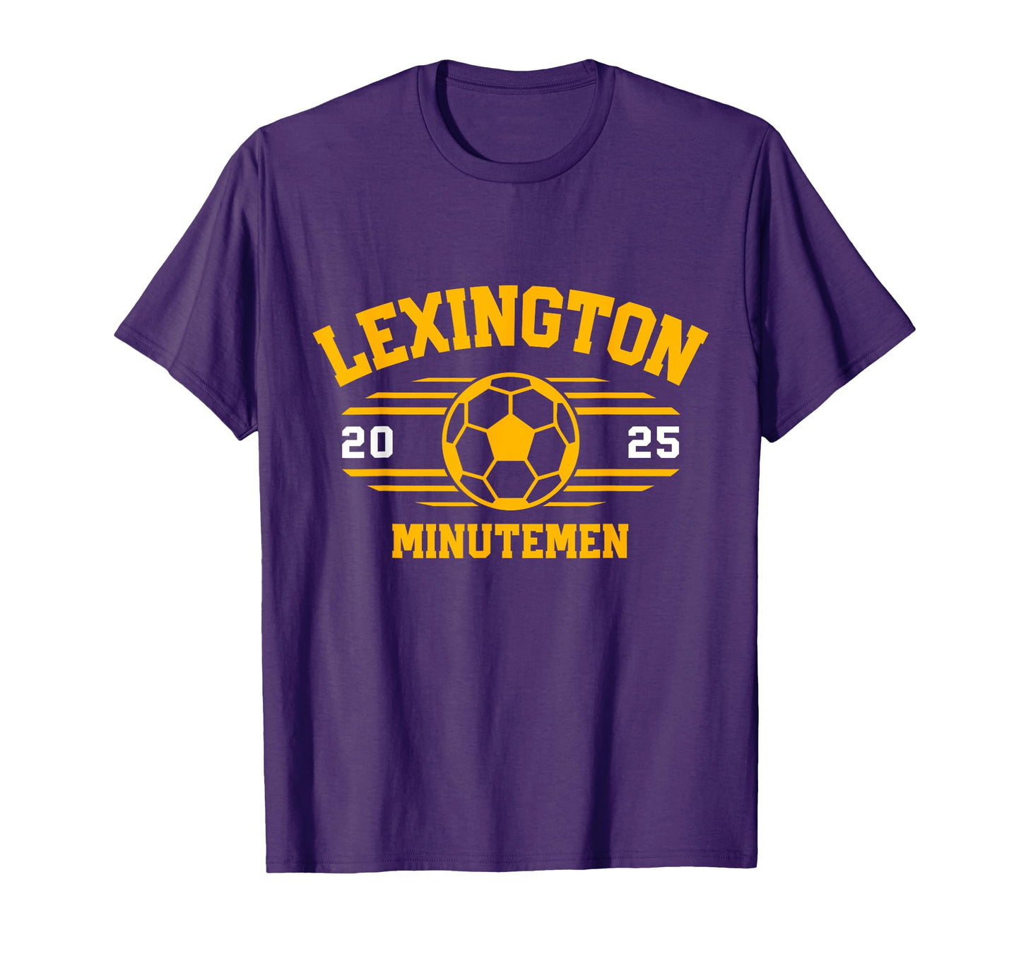 Lexington Minutemen Soccer Ball 2025 T-Shirt