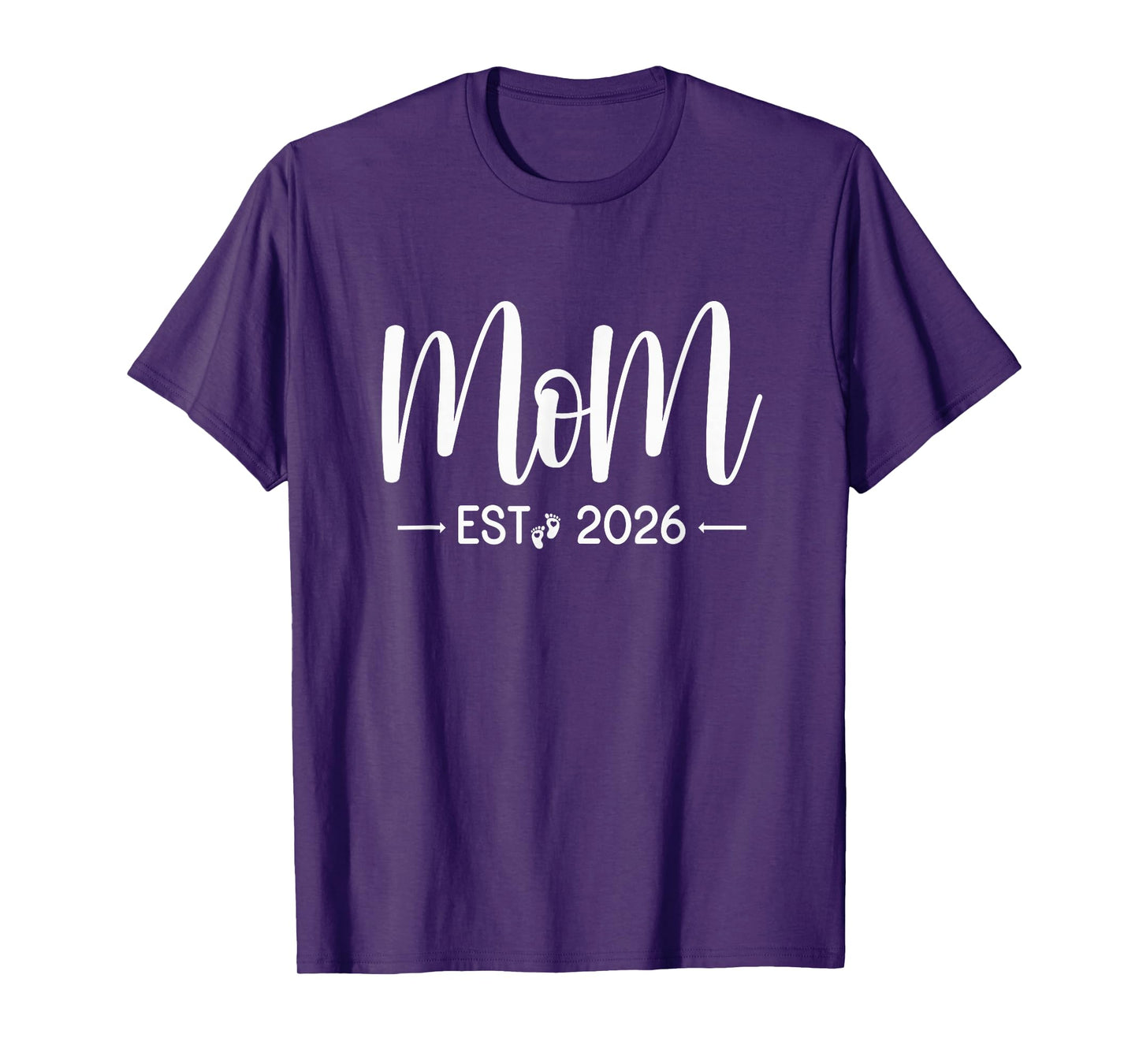 Mom Est 2026 New Moms and Dads Matching Mother To Be 2026 T-Shirt