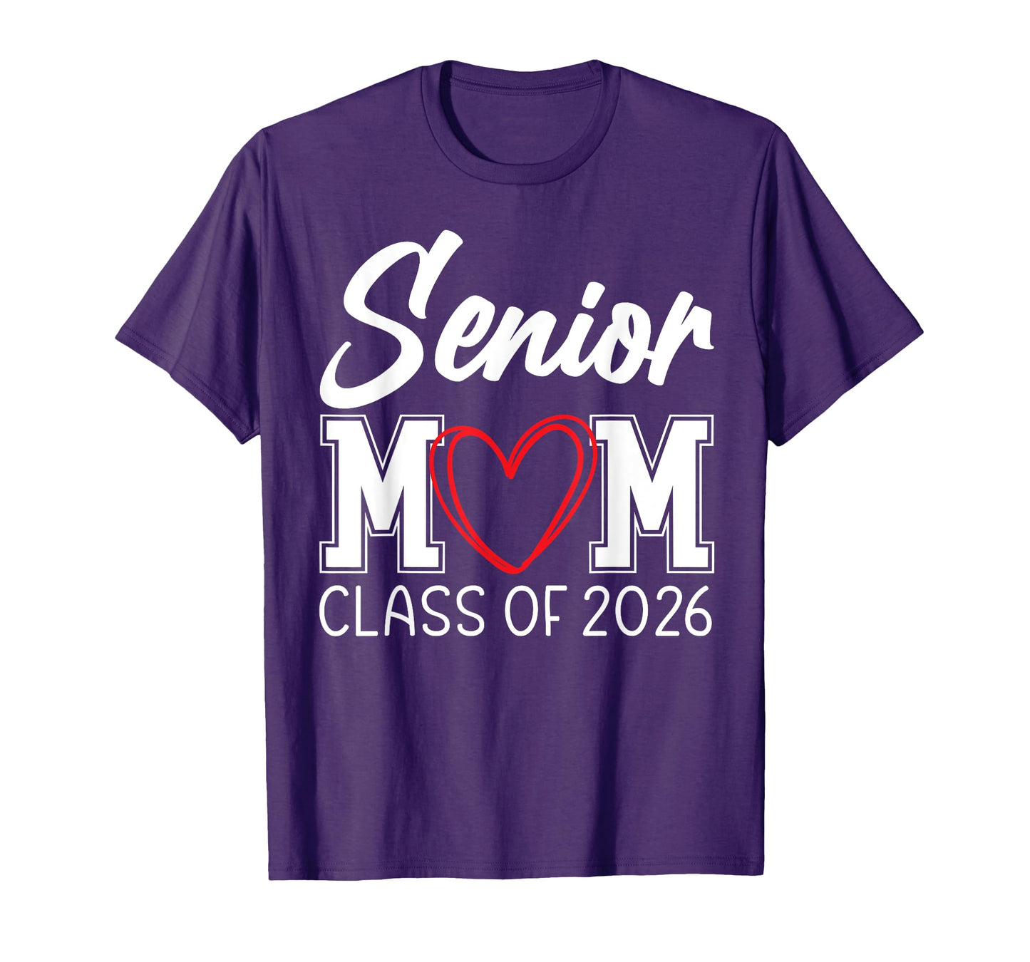 Senior Mom Class of 2026 Graduation T-Shirt