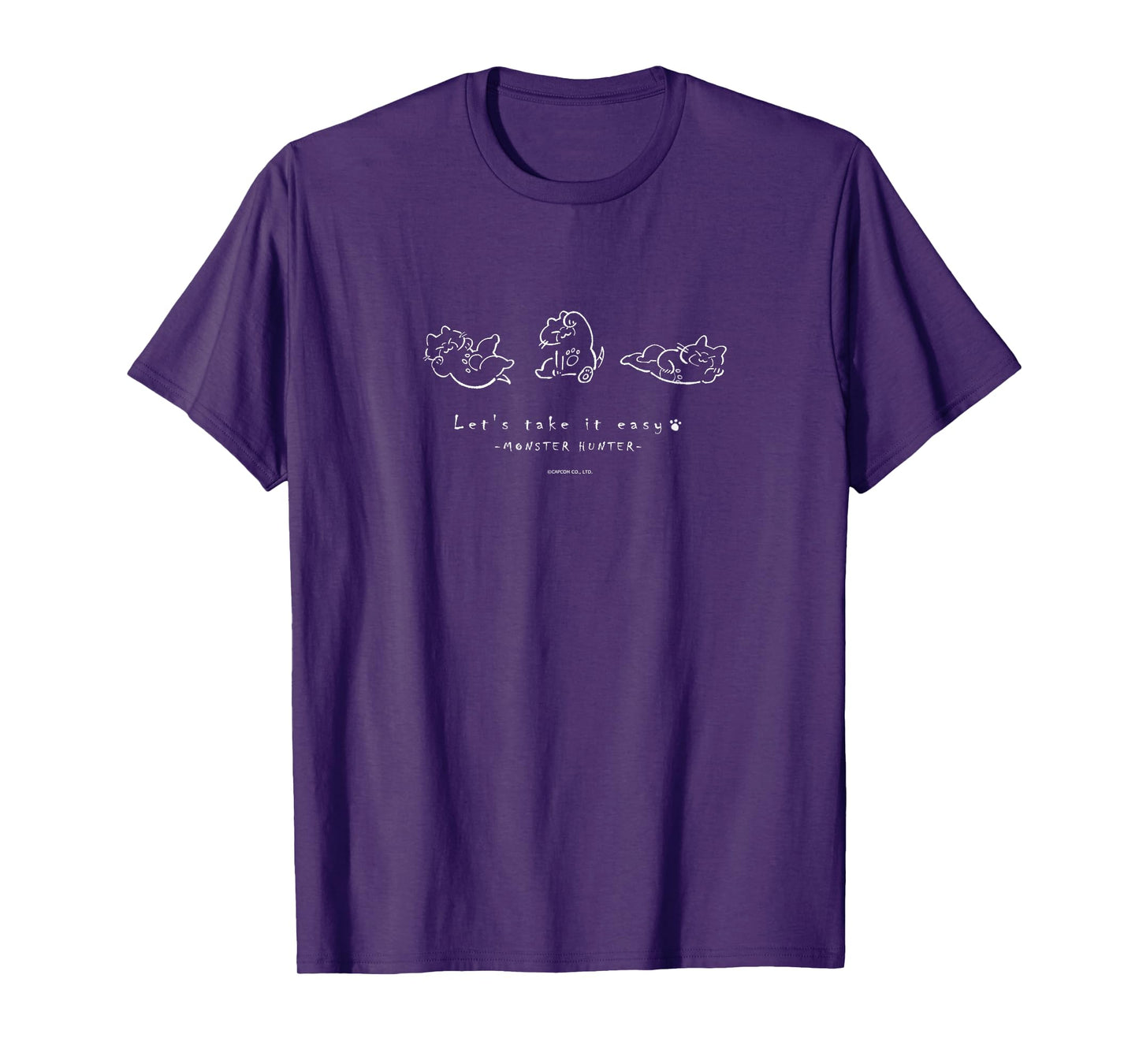 Monster Hunter Line Art (A) T-Shirt