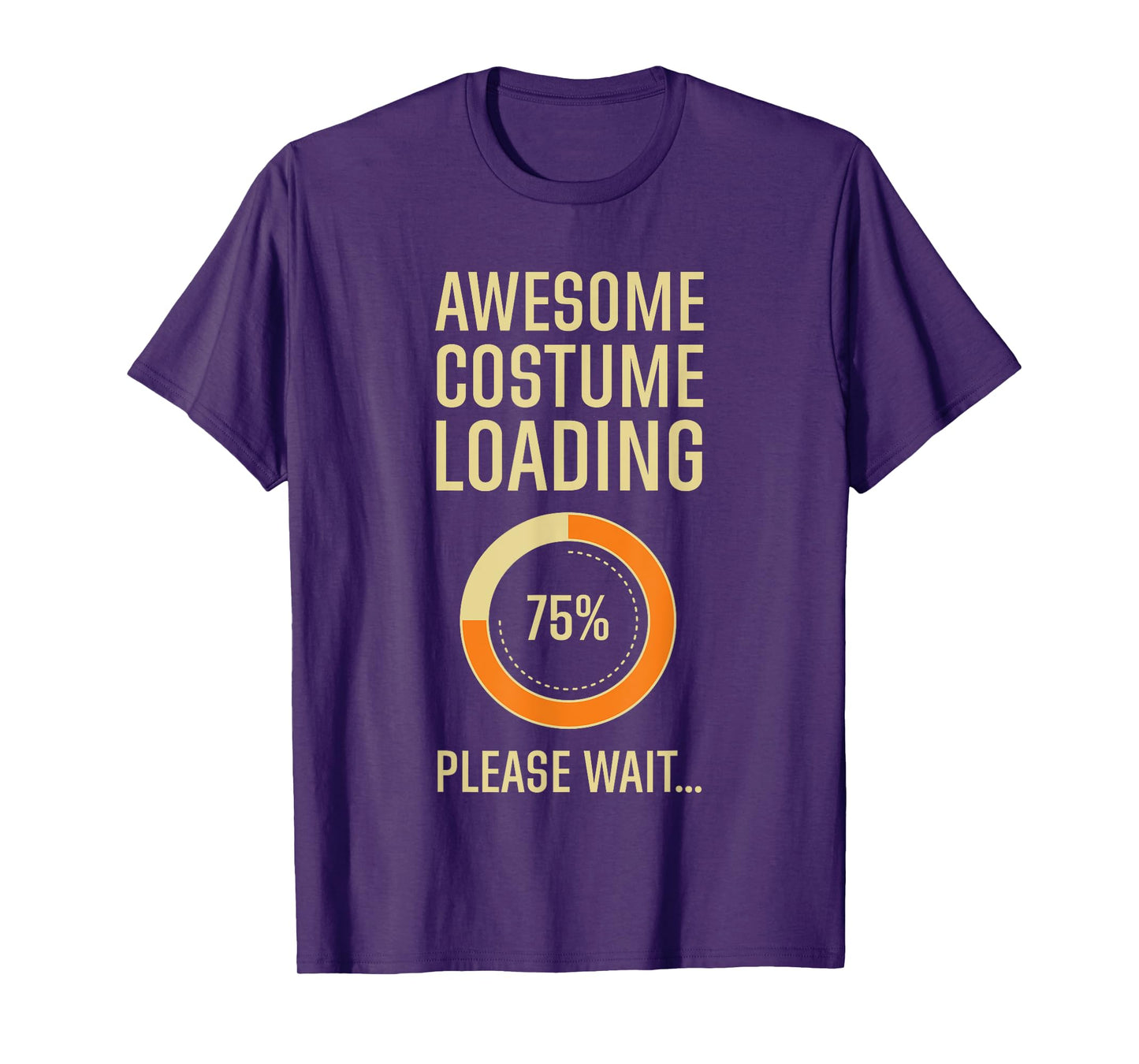 Costume Loading Programmer Gamer Nerd Geek Techie Halloween T-Shirt