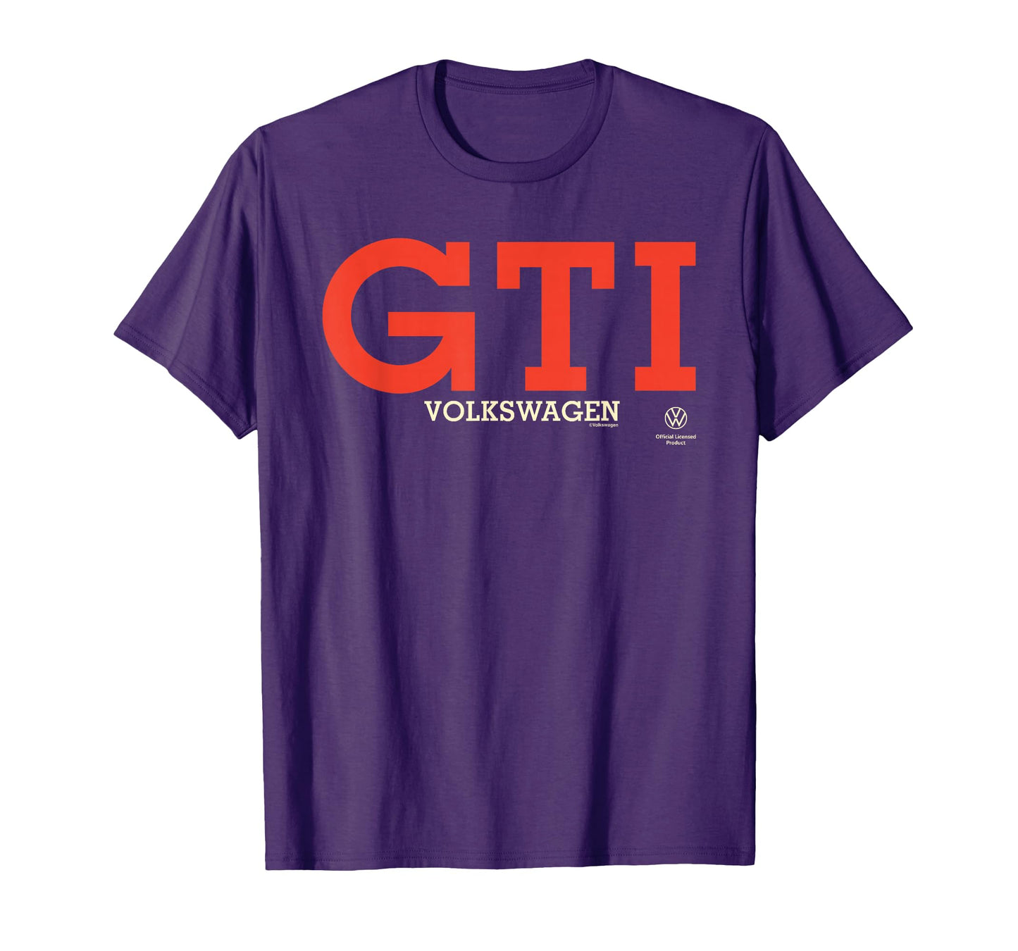 Volkswagen Golf GTI Retro Text T-Shirt