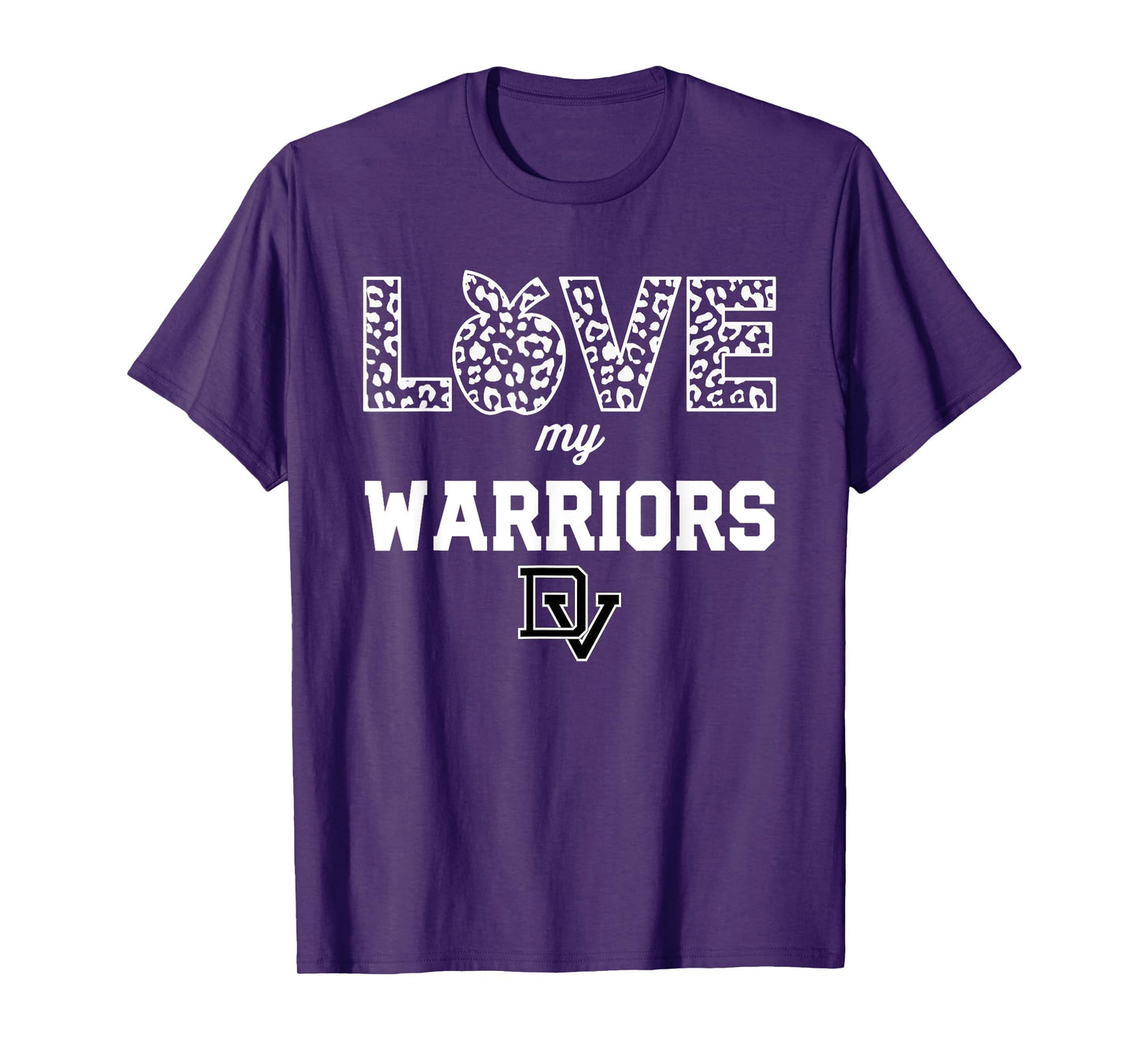 Delaware Valley Warriors Logo Love My Team HS T-Shirt
