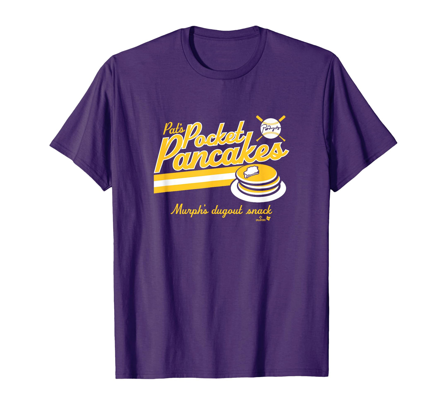 Pat Murphy - Pocket Pancakes (Navy) - Milwaukee Baseball T-Shirt