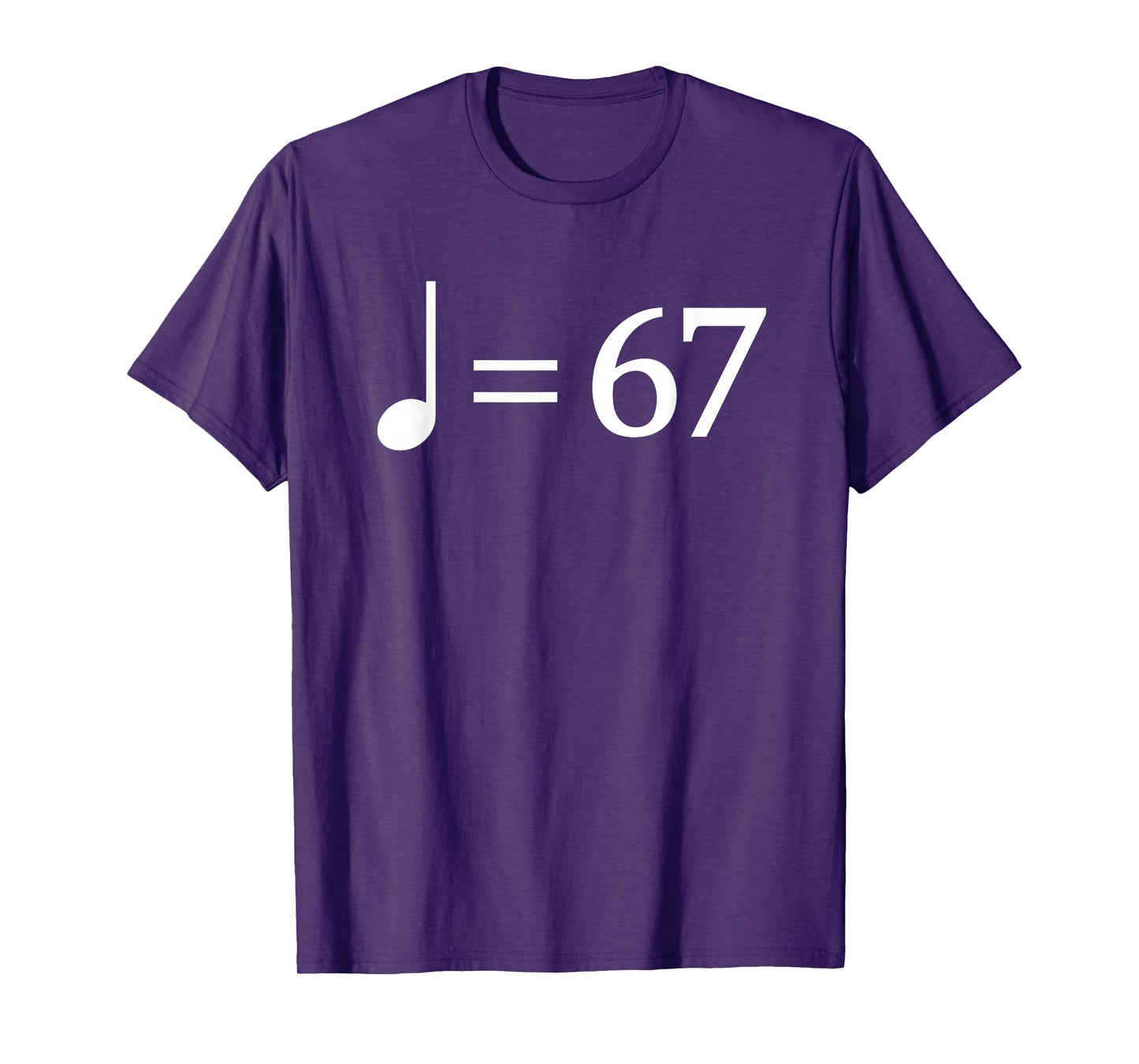 67 Music Meme Slang Musician Kids Funny Music Teacher T-Shirt