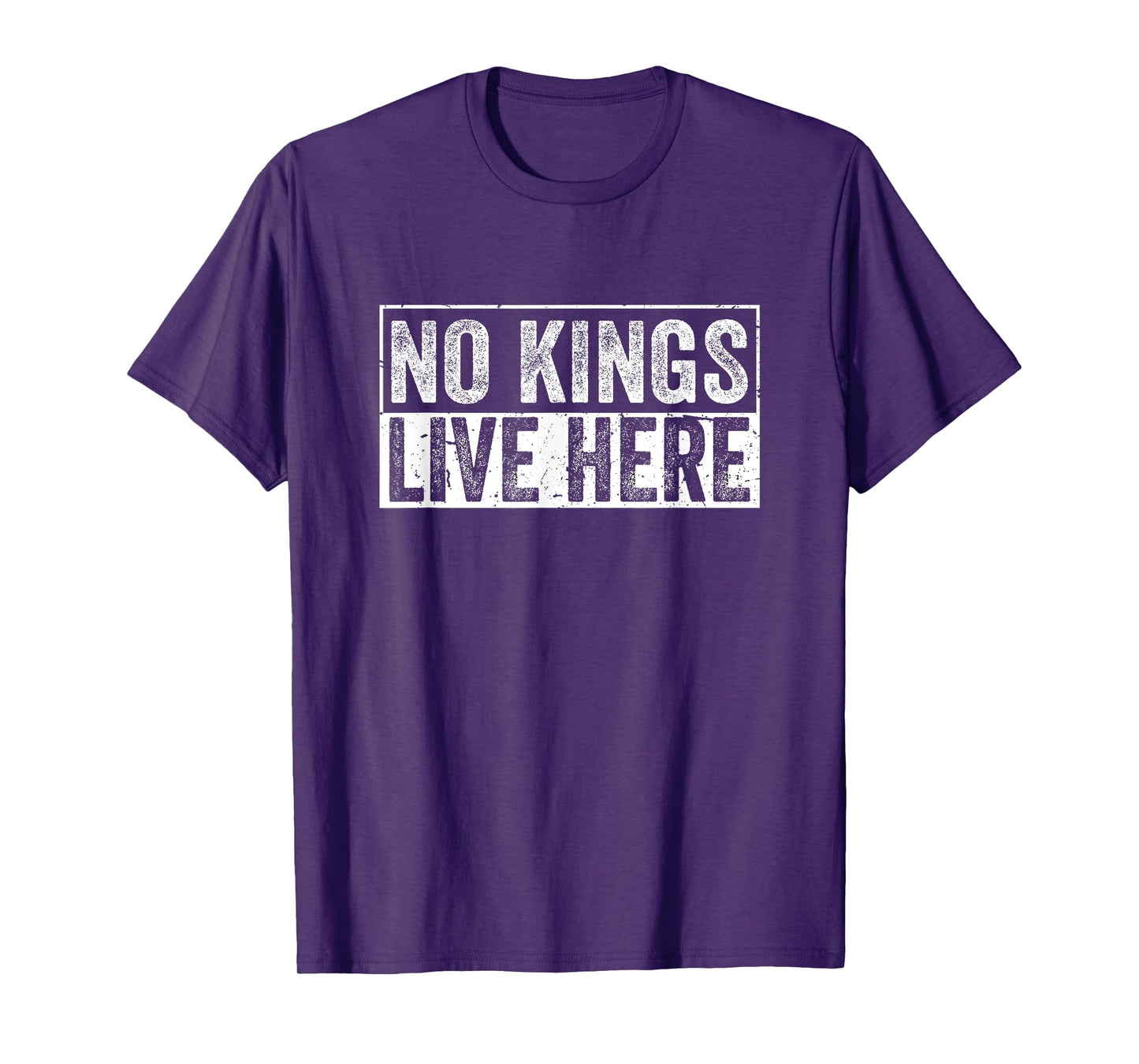 No Kings Live Here T-Shirt