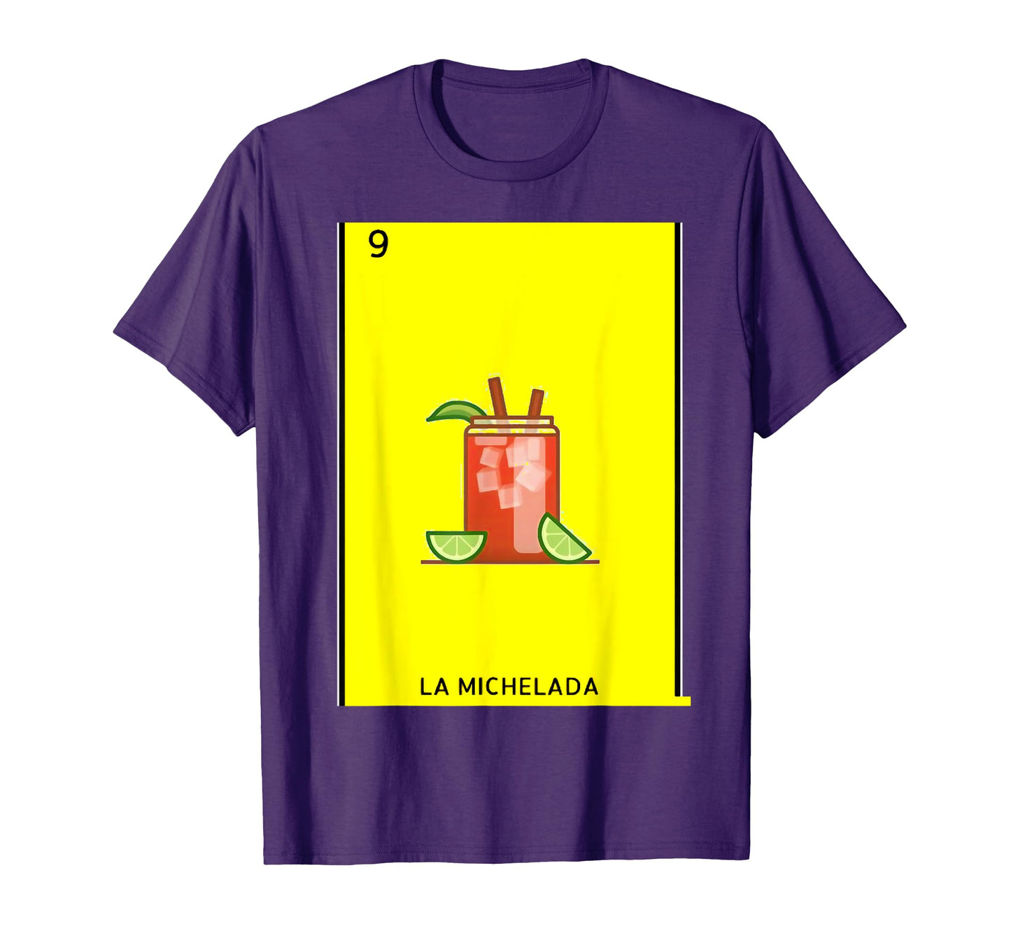 La Michelada Card Mexican Lottery Card T-Shirt