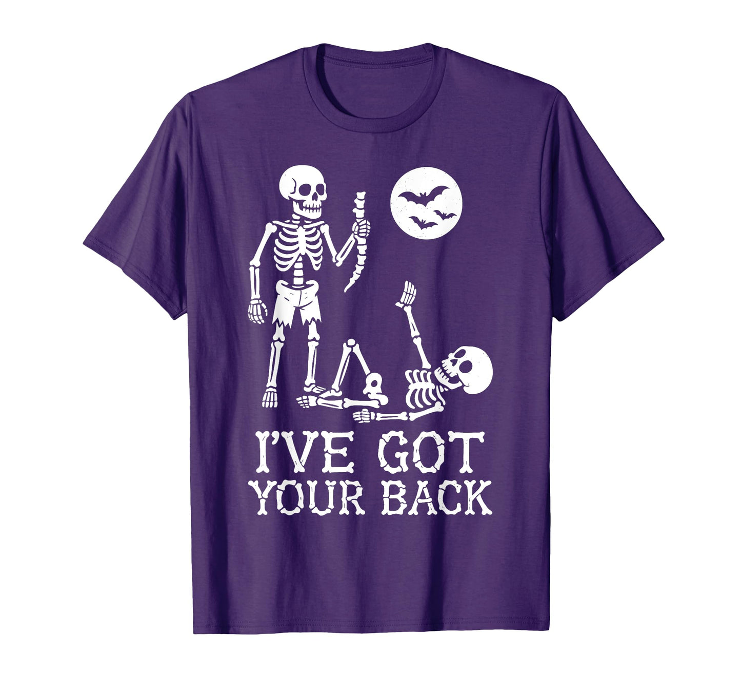 Halloween Skeletons Ive Got Your Back Costume Men Women Kids T-Shirt