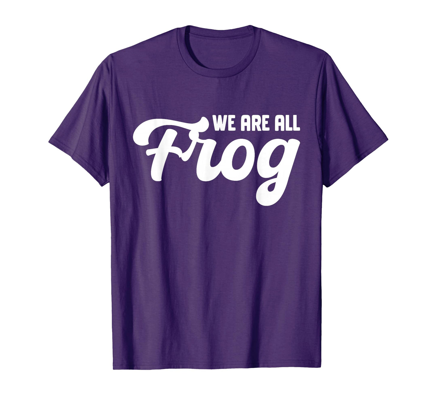 We are All Frog Frogs Together Strong Retro Portland T-Shirt