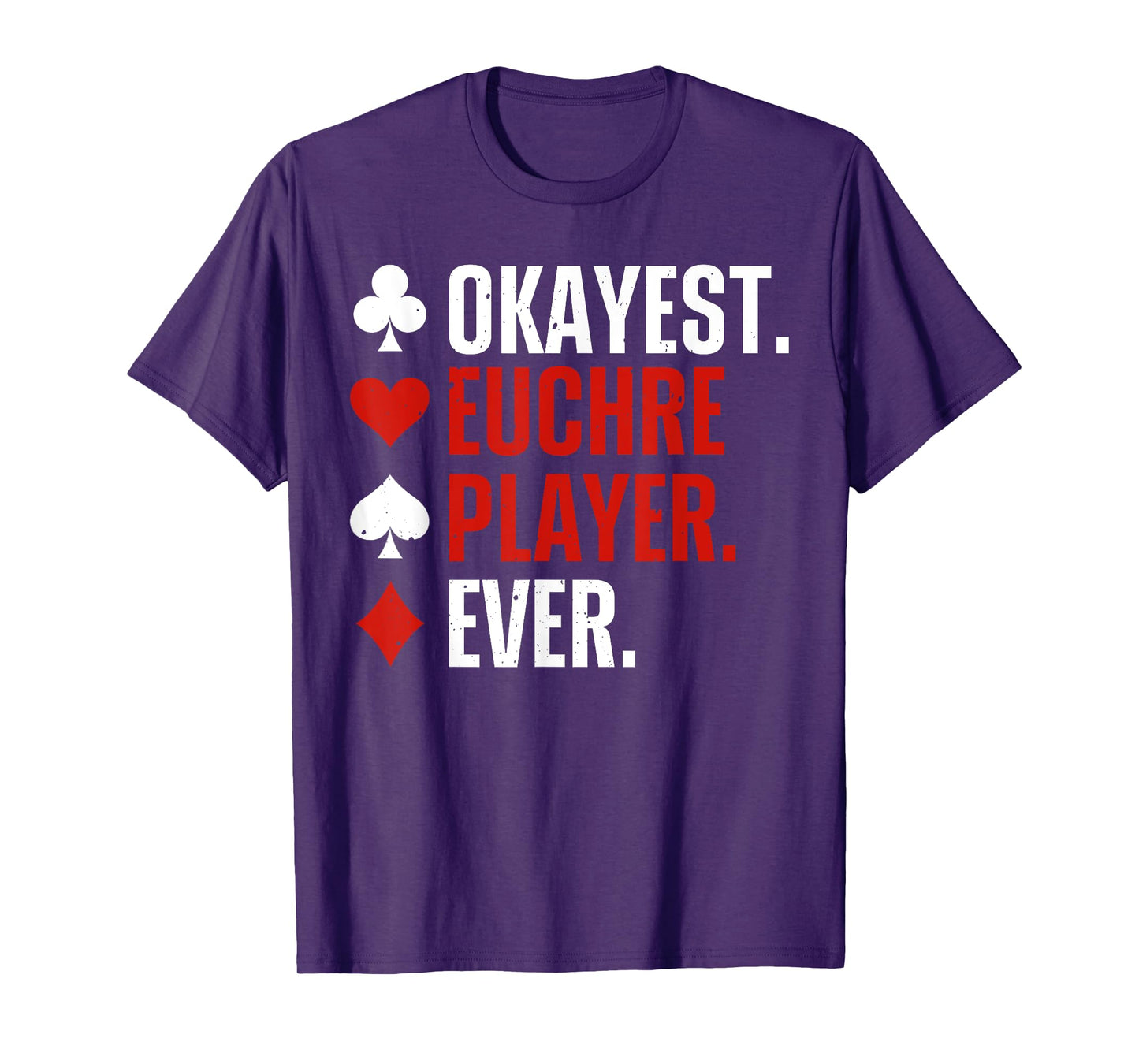 Funny Euchre Art For Men Women Euchre Partner Euchre Lover T-Shirt