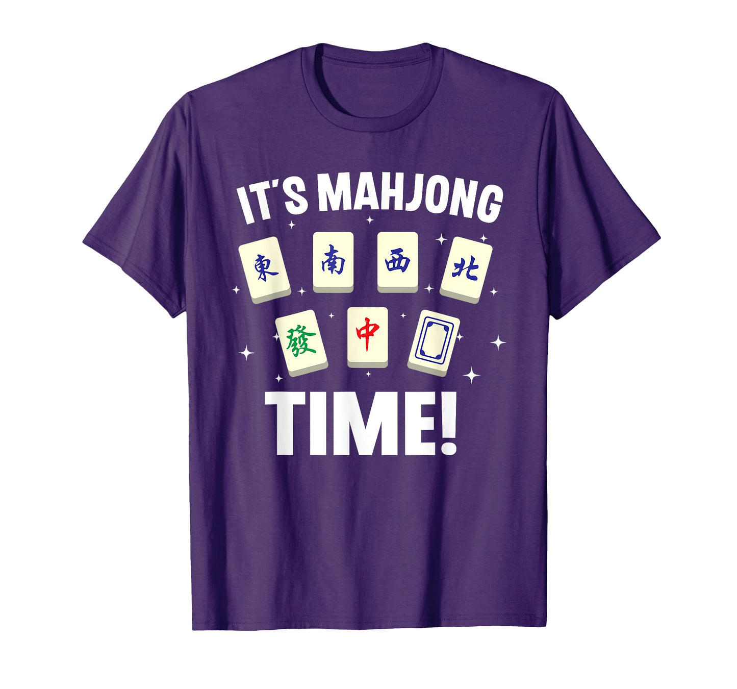 Funny Mahjong Design For Men Women Mahjong Game Player Lover T-Shirt