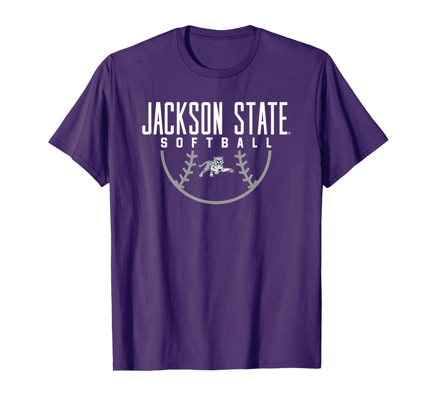 Jackson State University Tigers Softball Arch T-Shirt