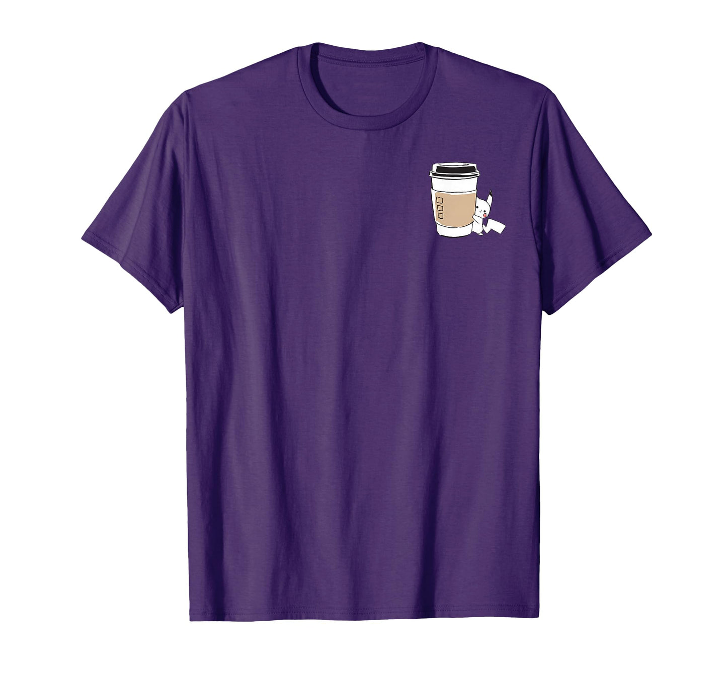 Pokémon Pikachu Sketch Mini Coffee Cup Cute Pocket Icon T-Shirt