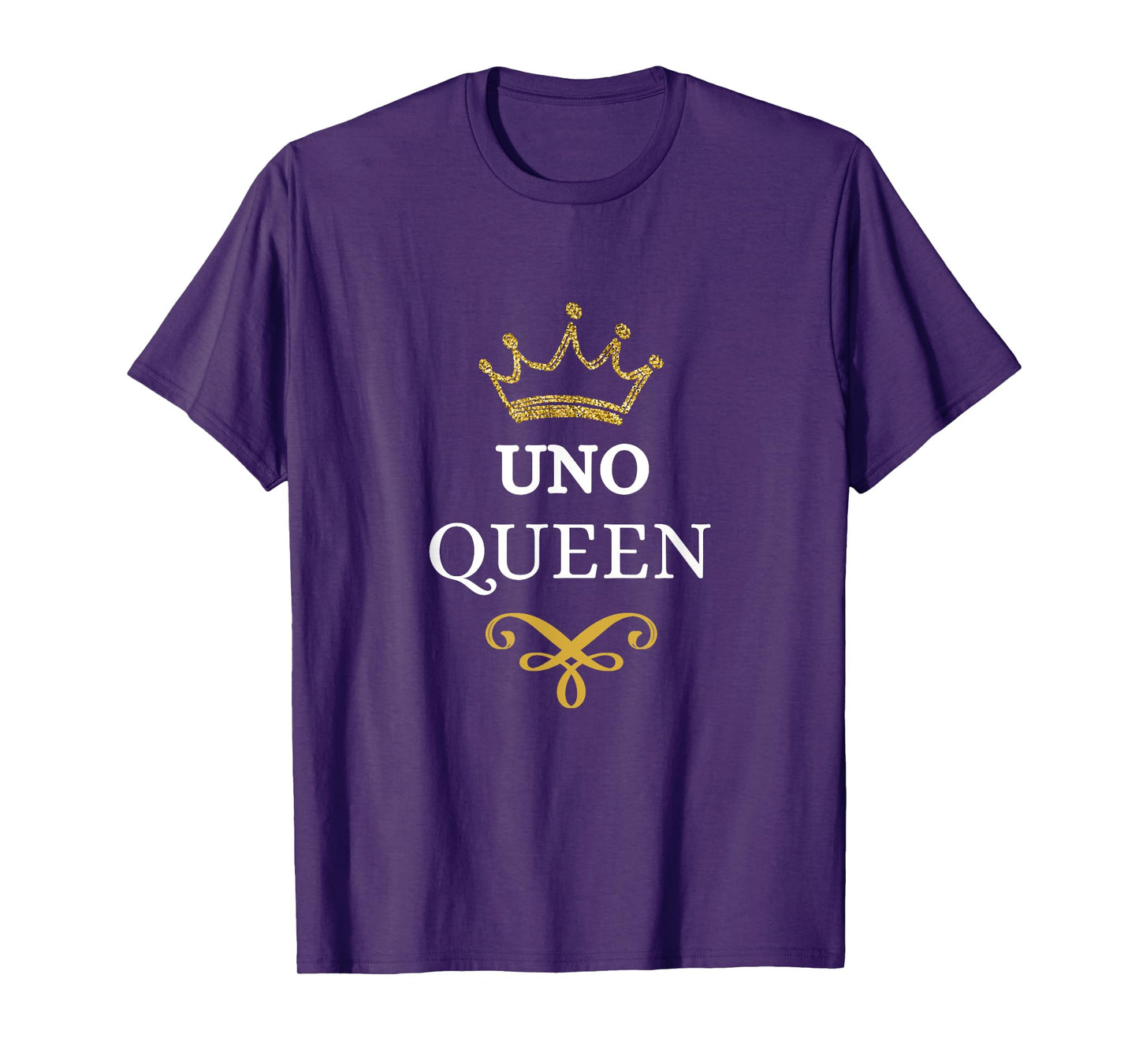 Funny Uno Queen Fan Fun Winning Card Games T-Shirt