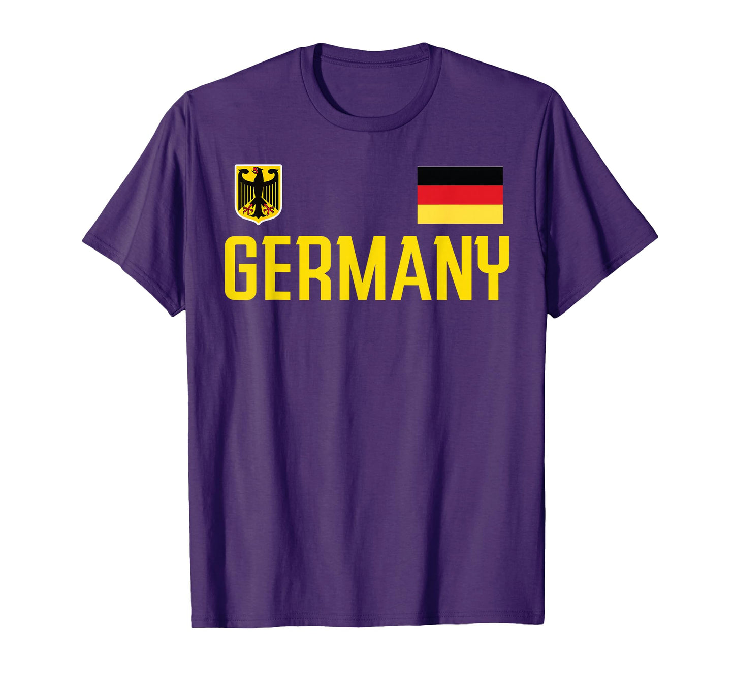 Germany Flag Deutschland Football Soccer Fan Men Women Kids T-Shirt