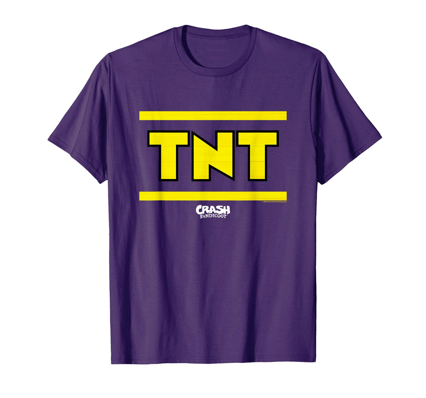 Crash Bandicoot TNT Box Big Chest Logo T-Shirt