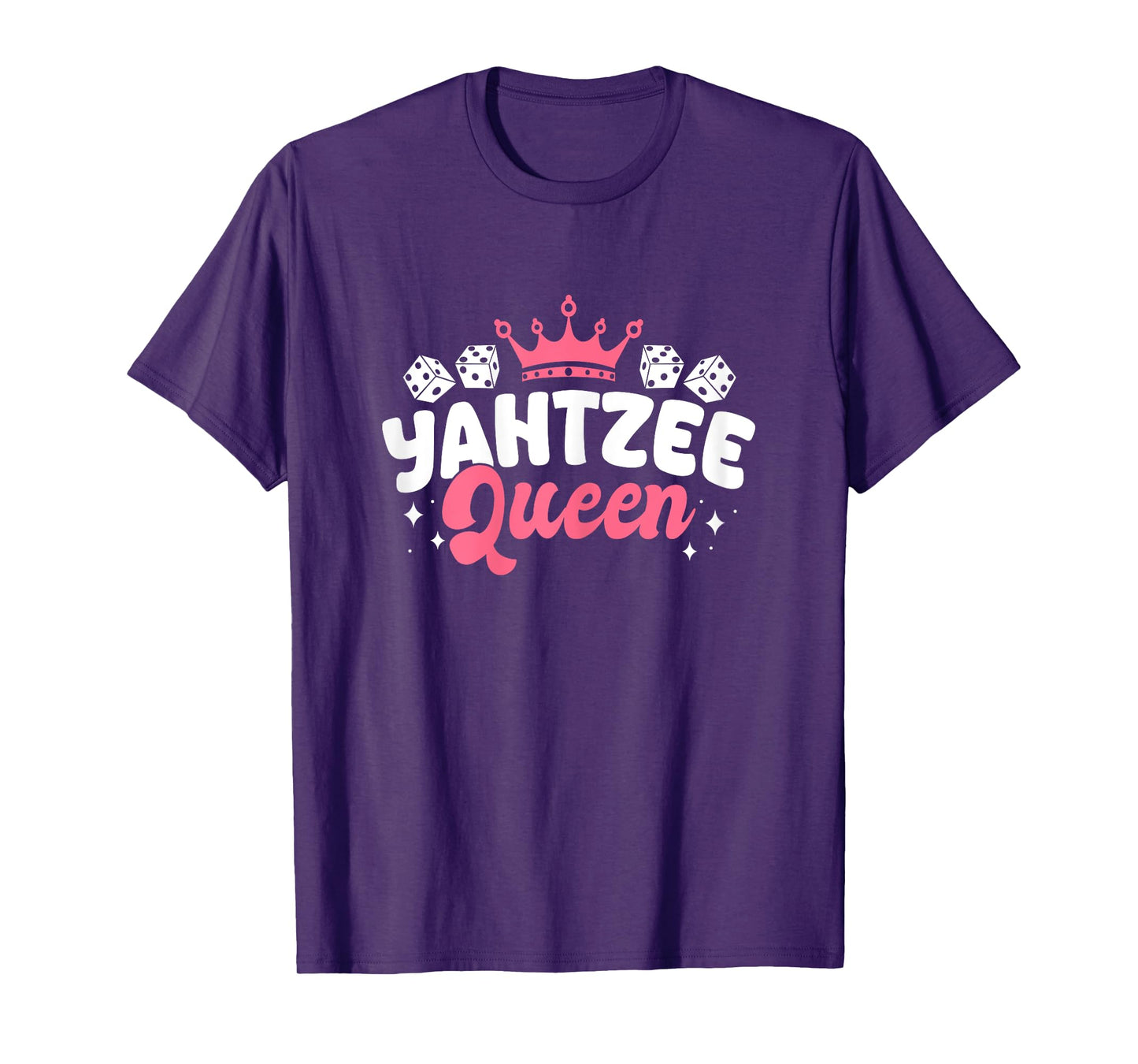 Yahtzee Queen Dice Game T-Shirt