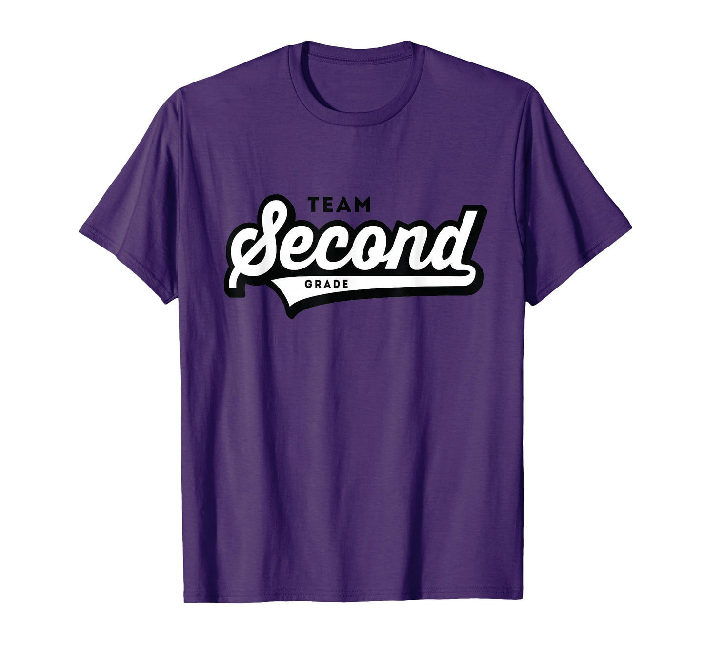 2nd Grade TEAM School Teacher Second Baseball-Style Shirt T-Shirt