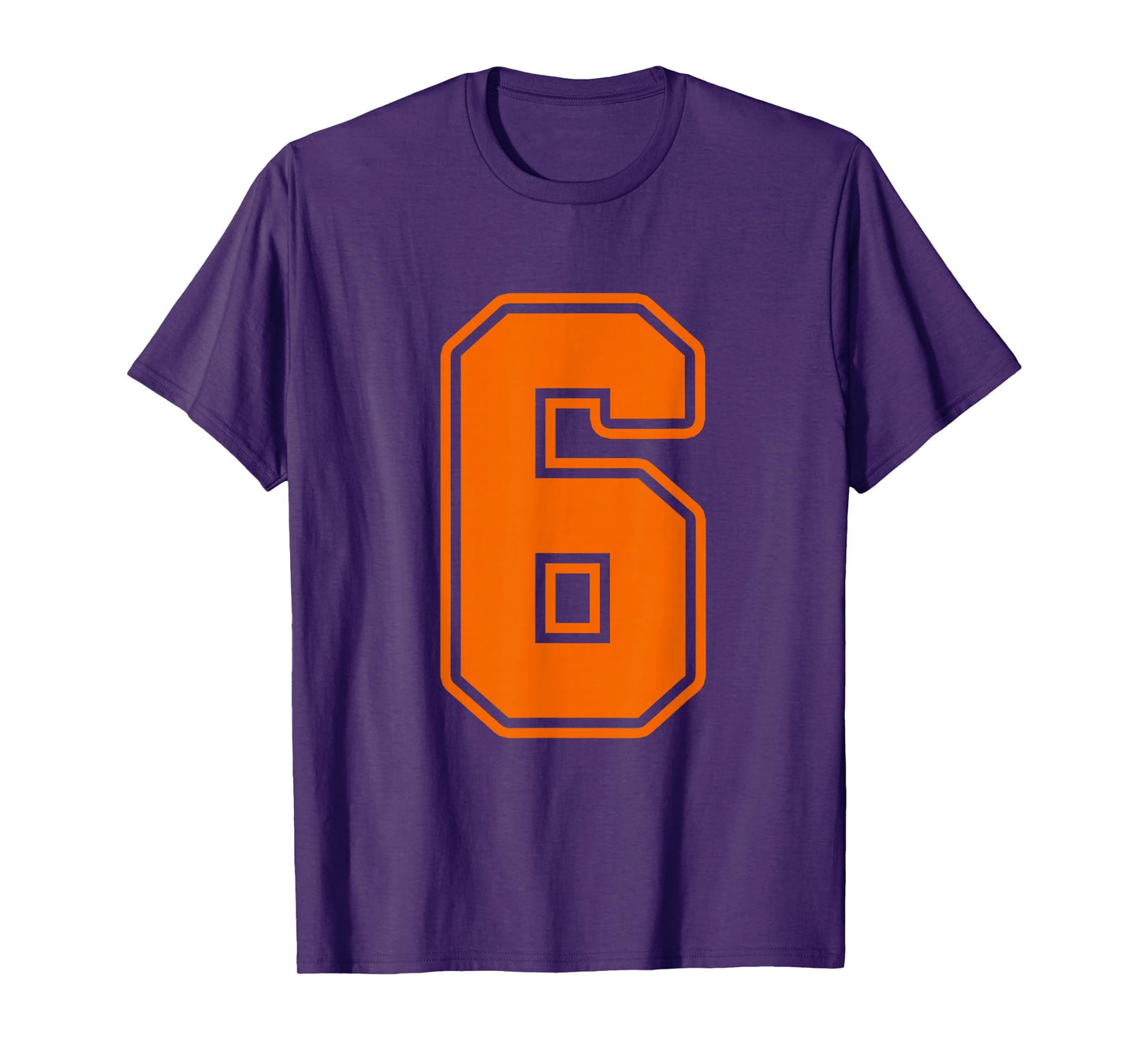 Number 6 Six Seven 6 7 Meme Funny Halloween Design Couples T-Shirt