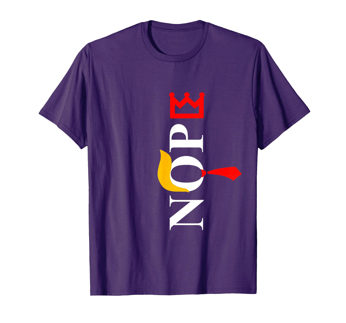 No Kings Protest Sign Vertical T-Shirt