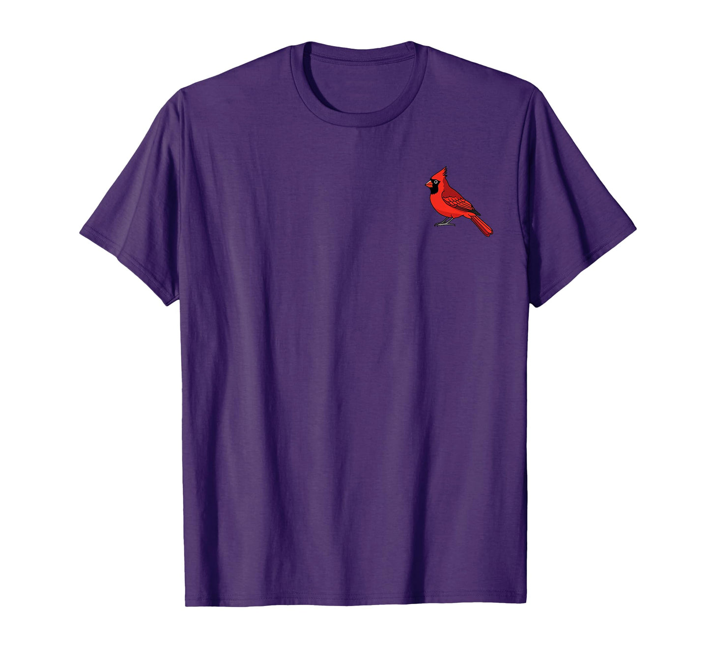 Lovely Northern Cardinal Bird Red Cardinal In Pocket T-Shirt