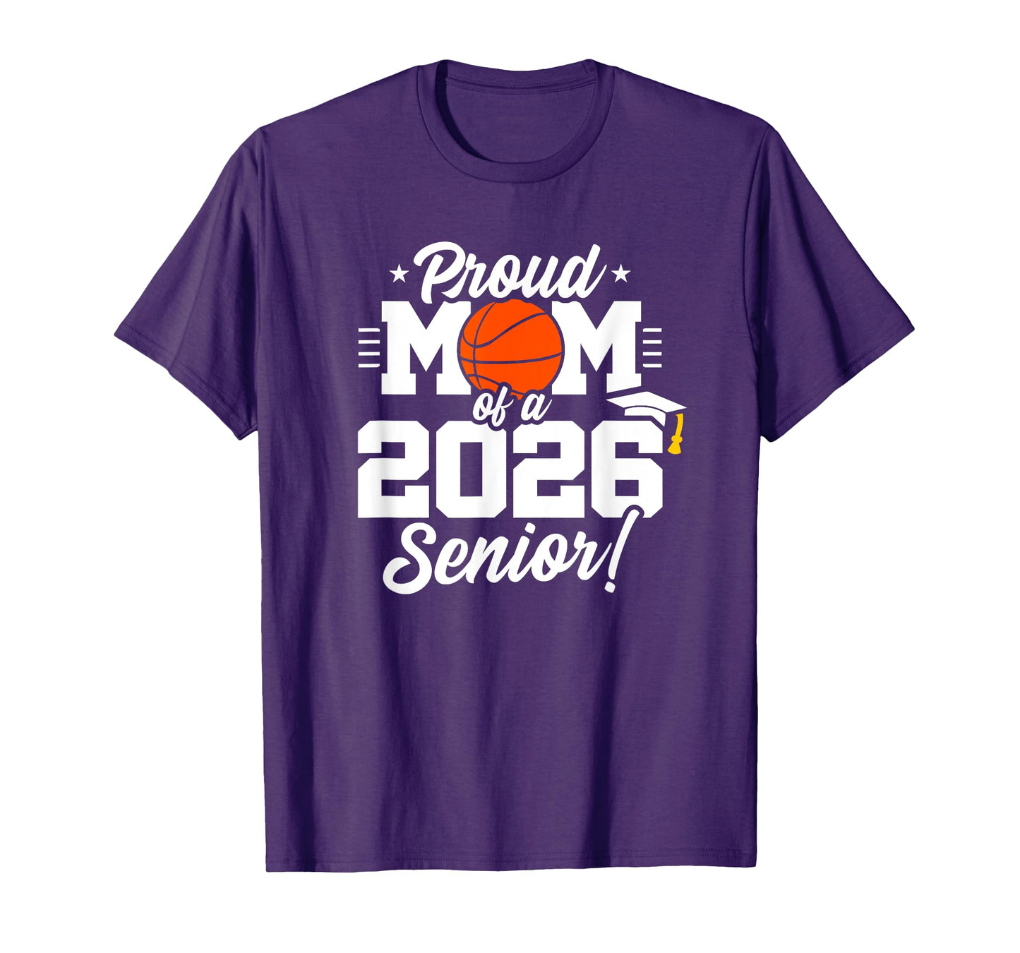 Class of 2026 - Senior Year - Basketball Mom - Senior 2026 T-Shirt