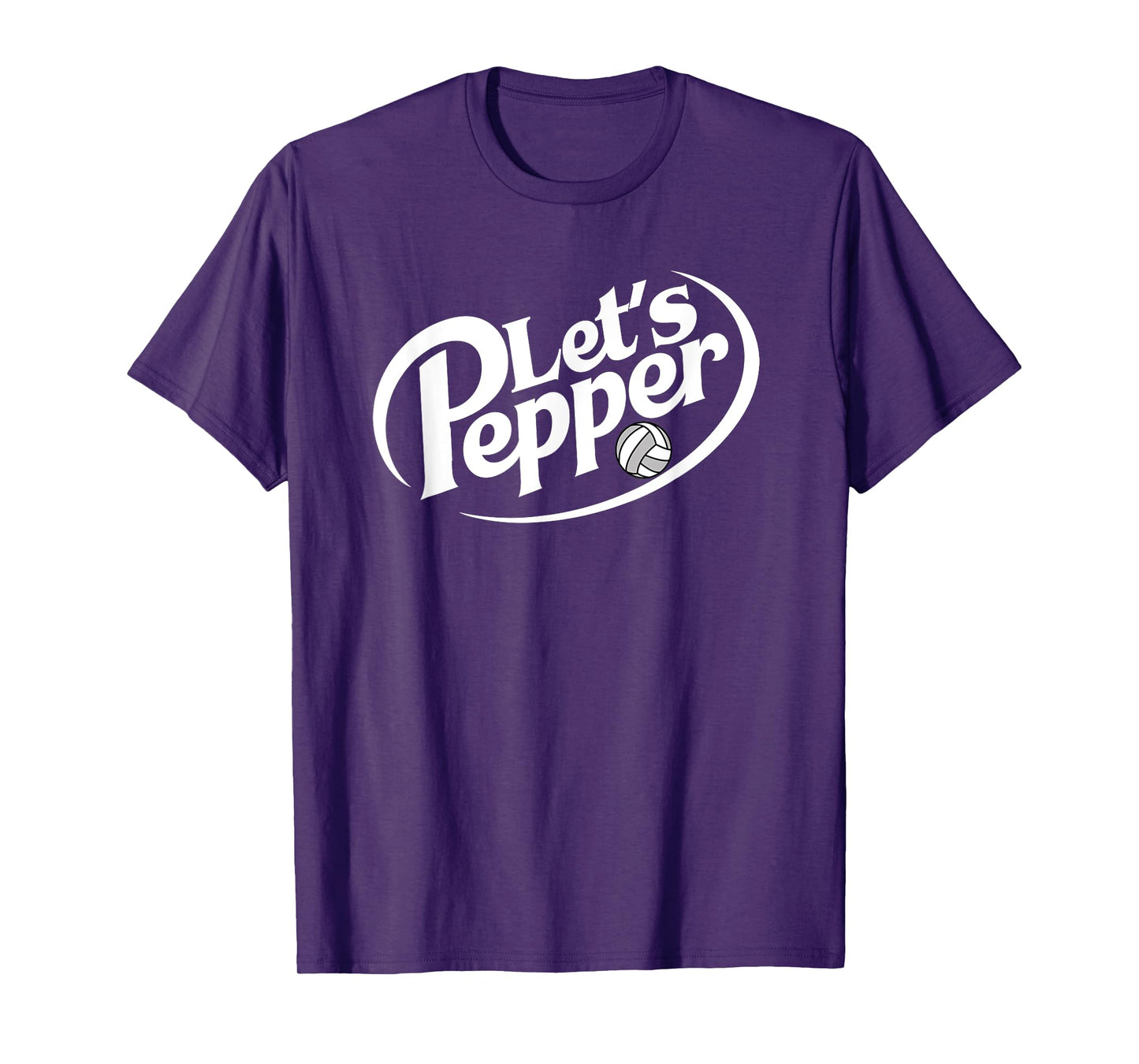 Volleyball Let's Pepper Practice Term Game Day T-Shirt