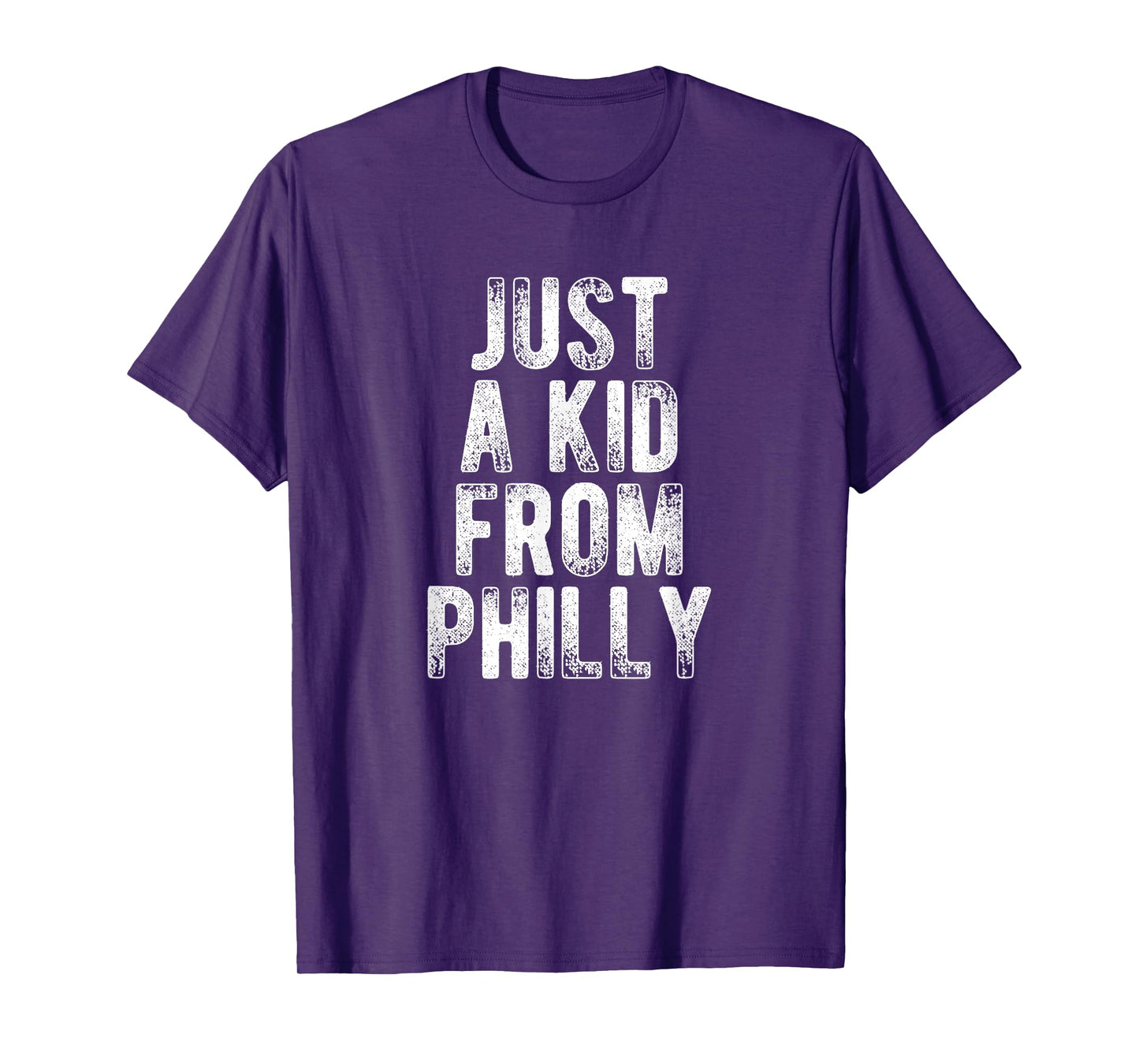 Just A Kid From Philly Retro Love Hometown Philly T-Shirt
