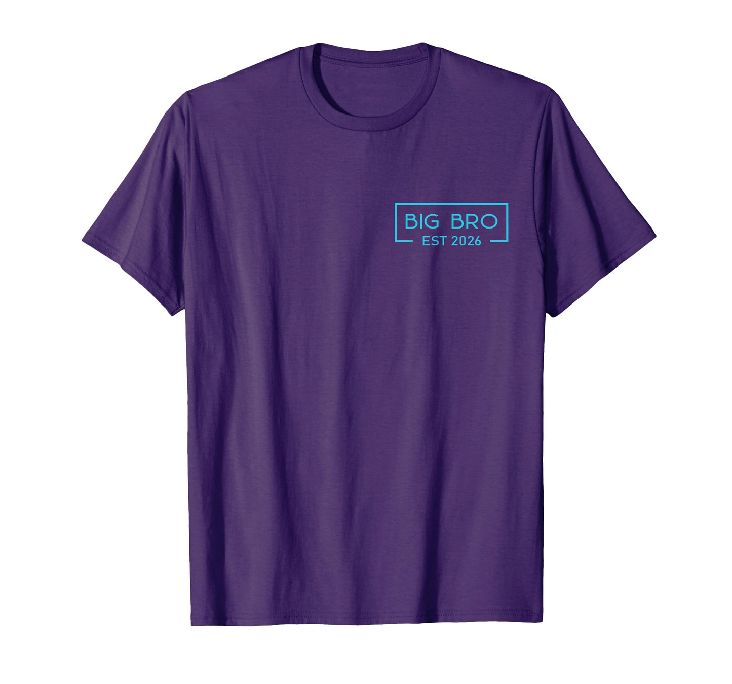 Promoted to Big Brother Est. 2026 Baby Announcement T-Shirt