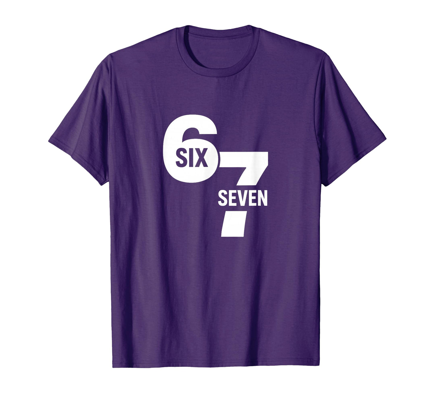 Funny Six Seven 6 7 Meme T-Shirt