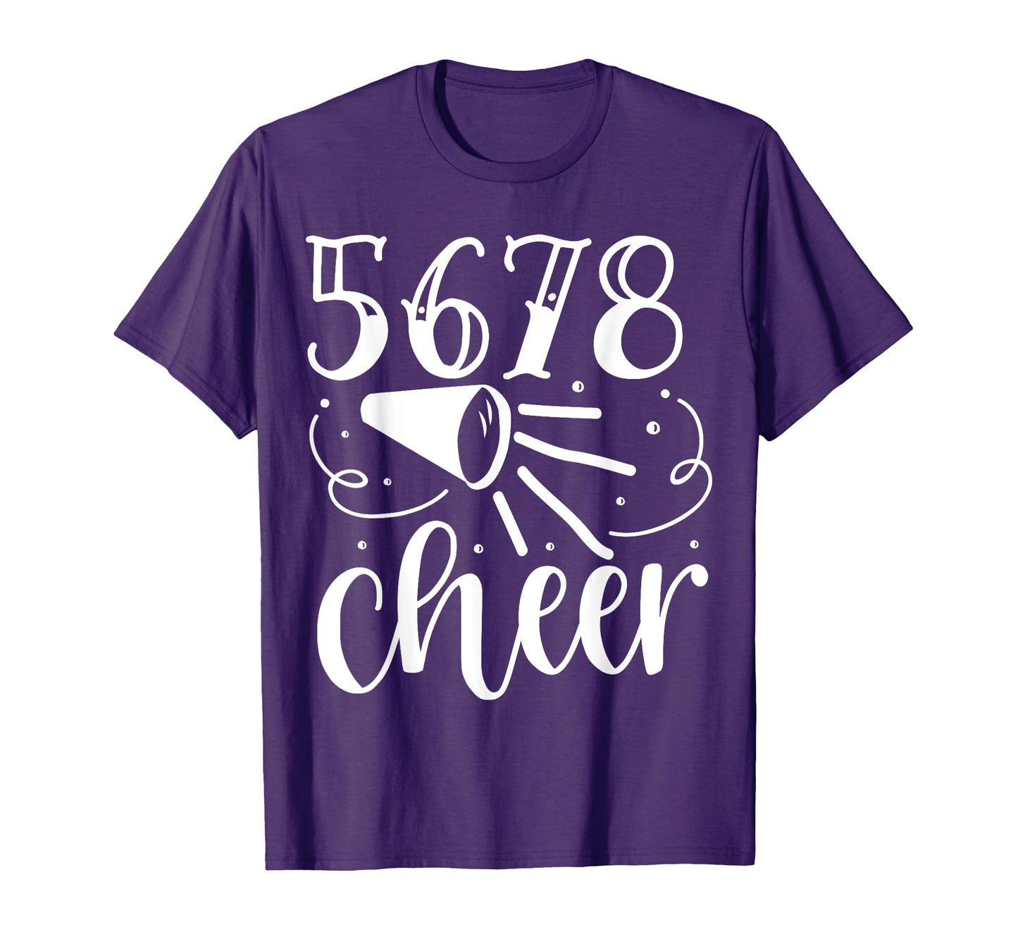 5 6 7 8 Cheer | Cheerleader T-Shirt