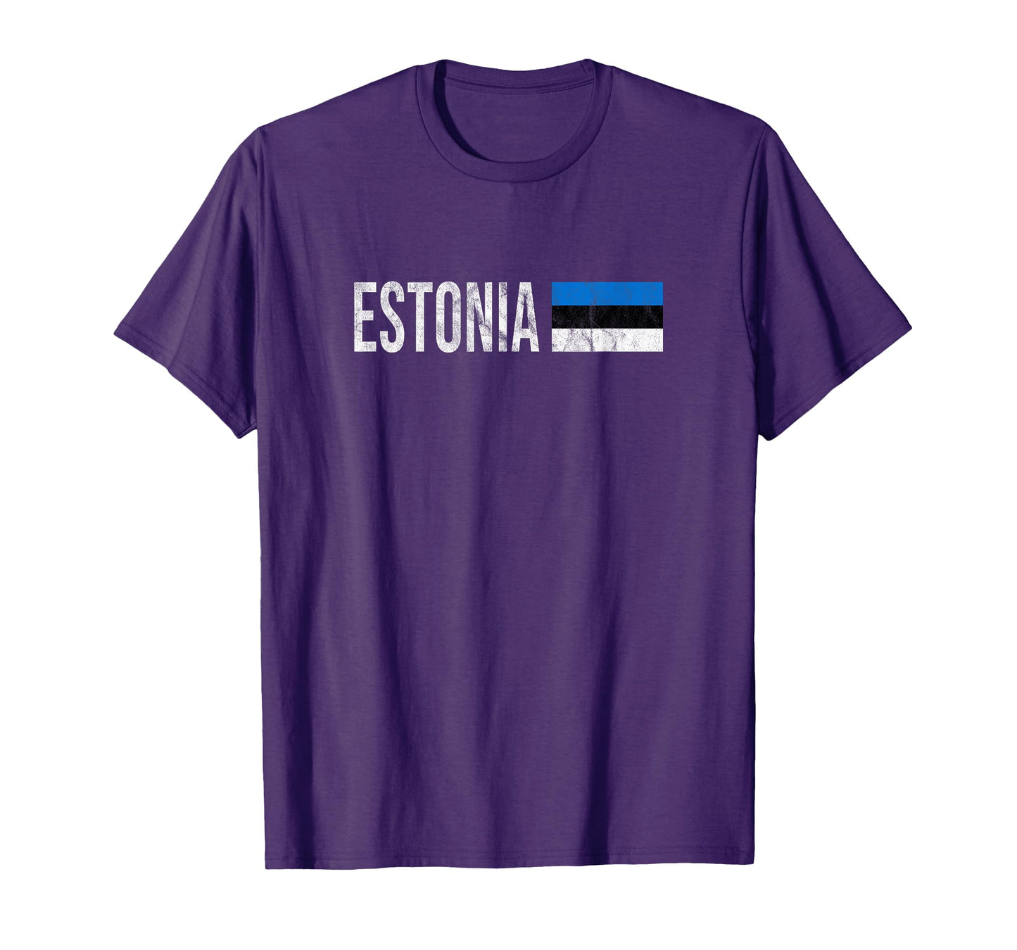 Estonia Flag Souvenir - Retro Estonian Design T-Shirt