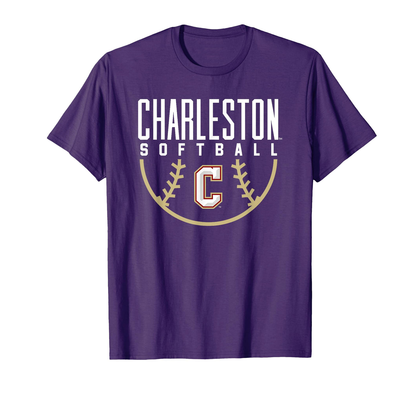 College of Charleston Cougars Softball Arch T-Shirt