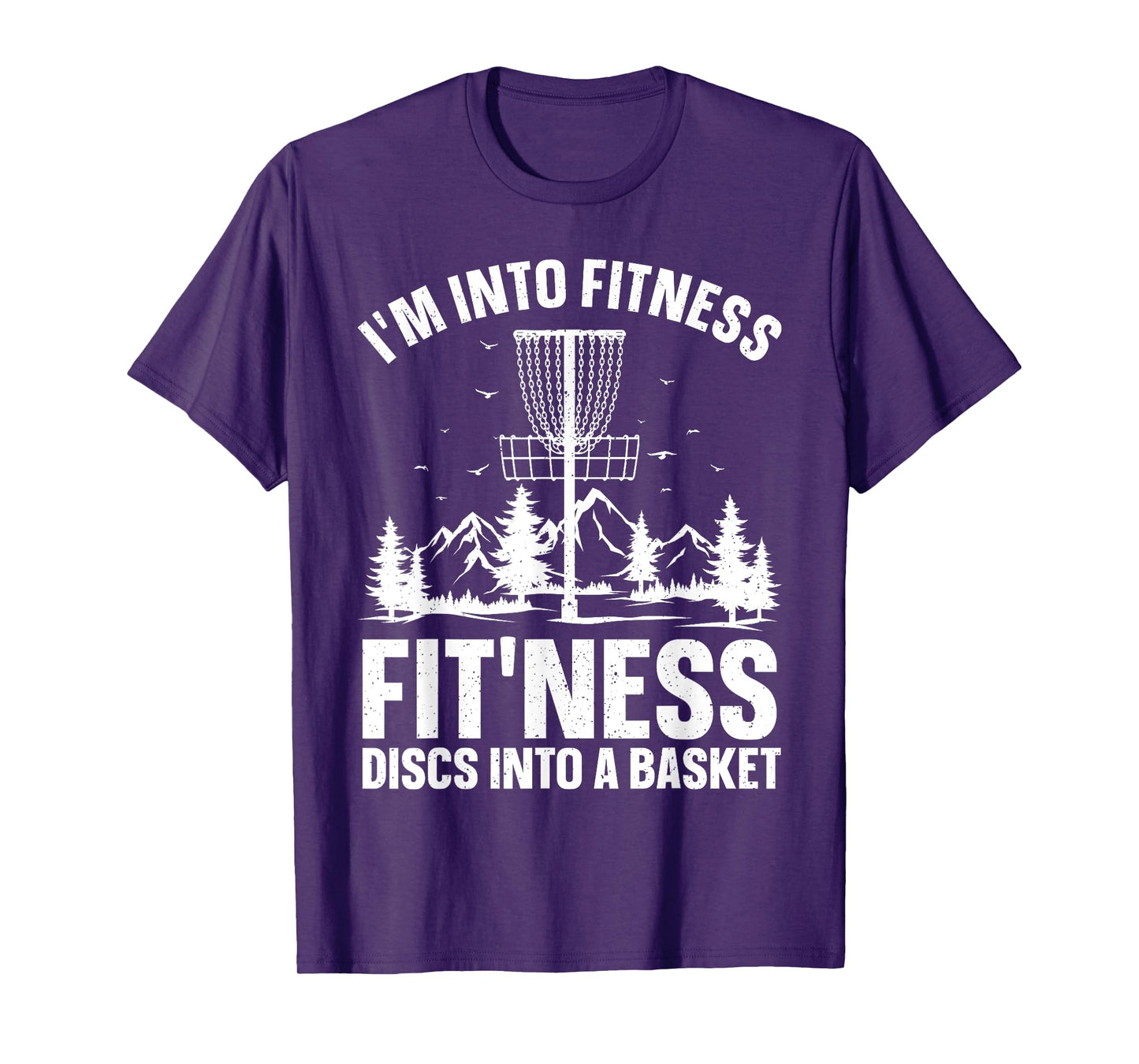 Disc Golf Art For Men Women Disc Golfer Player Disc Golf T-Shirt