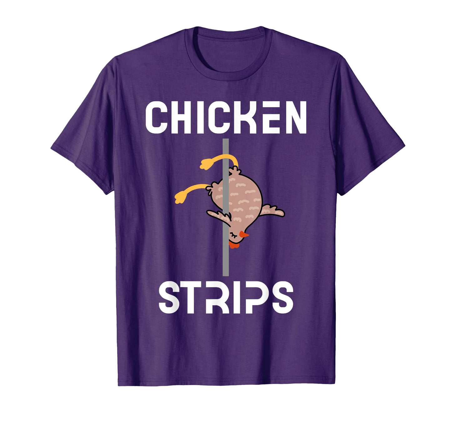 Chicken Strips Funny Dancing Chicken BBQ Barbeque Squad T-Shirt