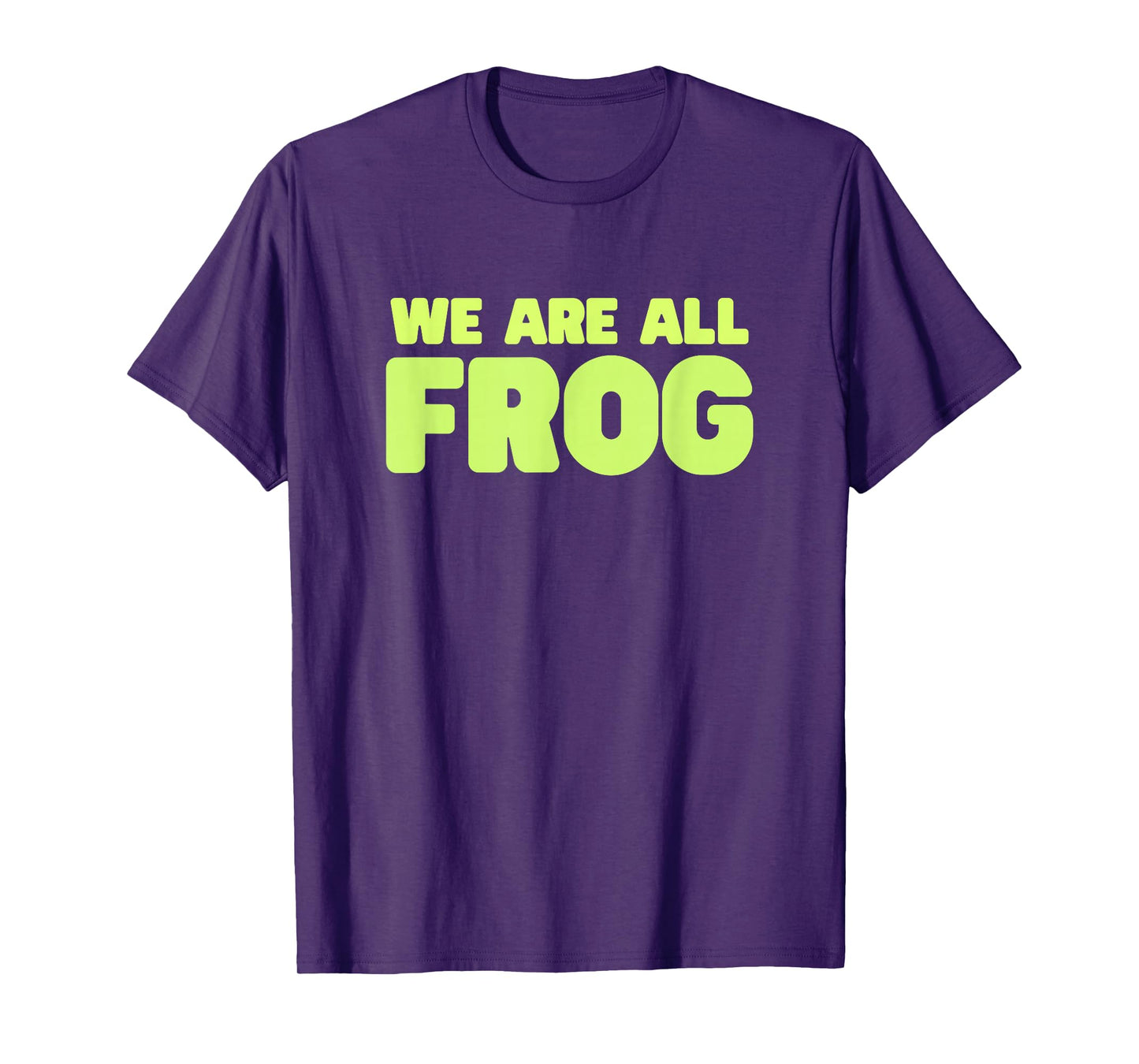 We are All Frog Frogs Together Strong Retro Portland T-Shirt