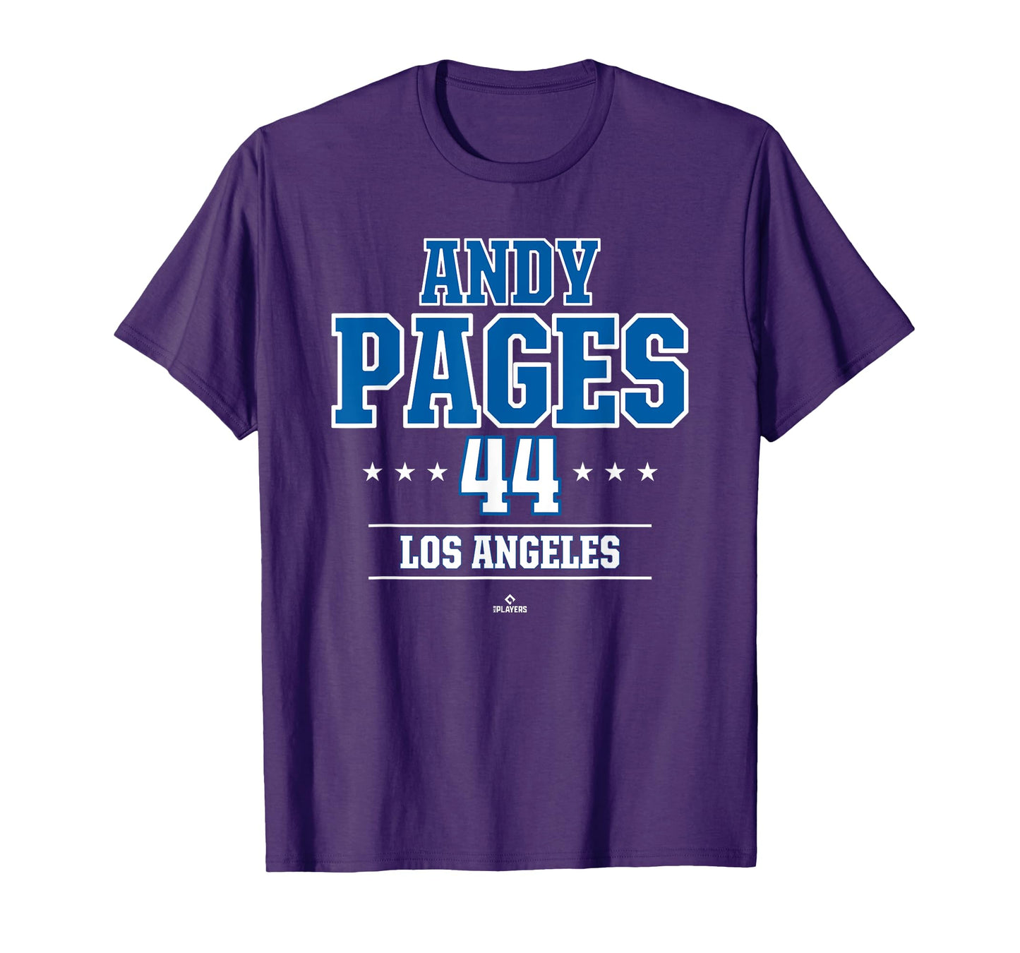 Baseball Star Andy Pages Los Angeles MLBPA T-Shirt