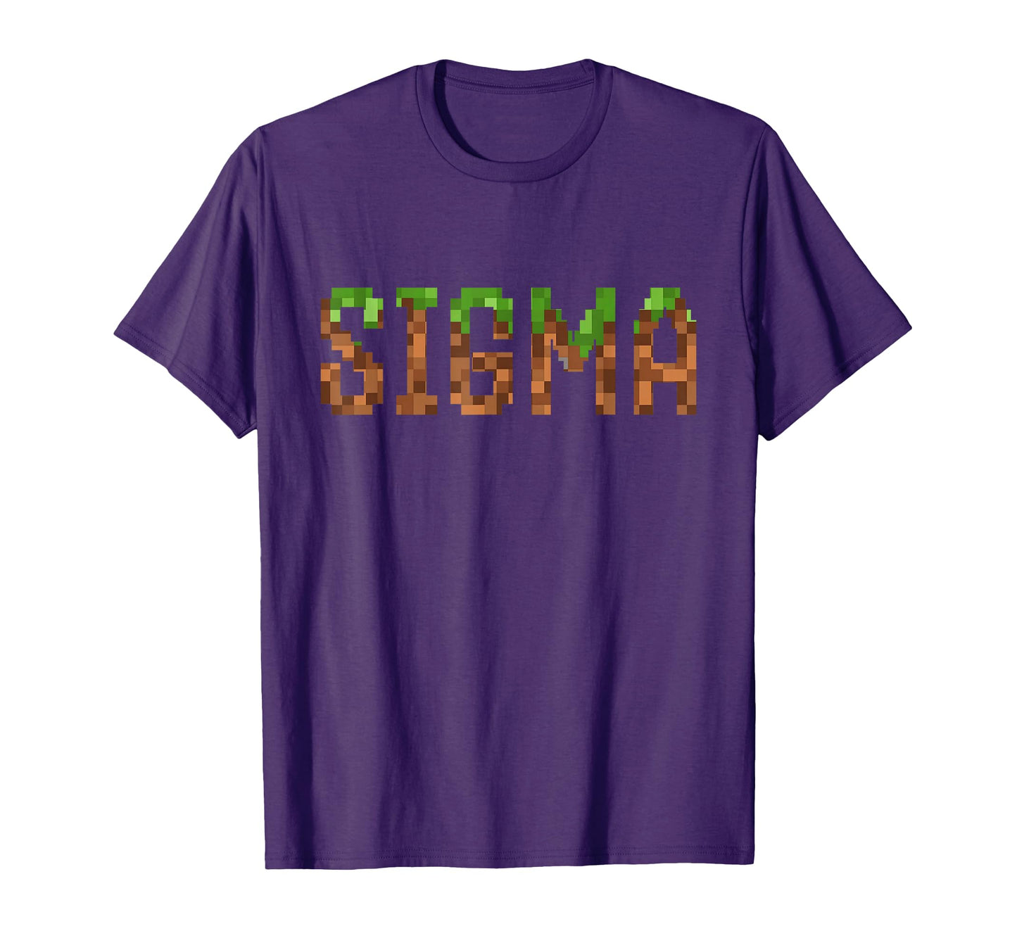 Sigma - retro video game pixel art 8-bit pc gamer kids boys T-Shirt