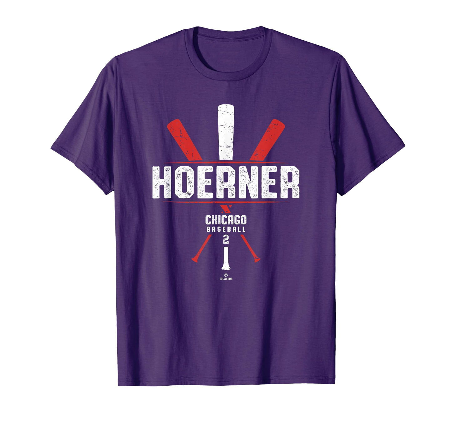 Vintage Baseball Bat Gameday Nico Hoerner Chicago Baseball T-Shirt