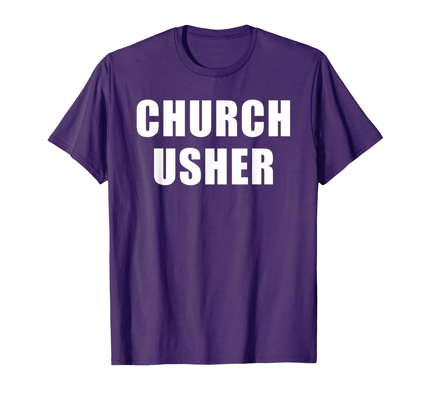 Church Usher - Christian Faith Staff & Volunteer Uniform T-Shirt