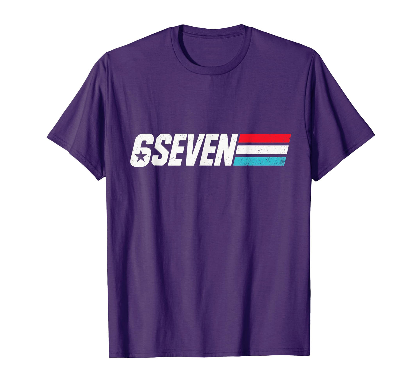 Vintage 67 Meme Retro 6 Seven T-Shirt