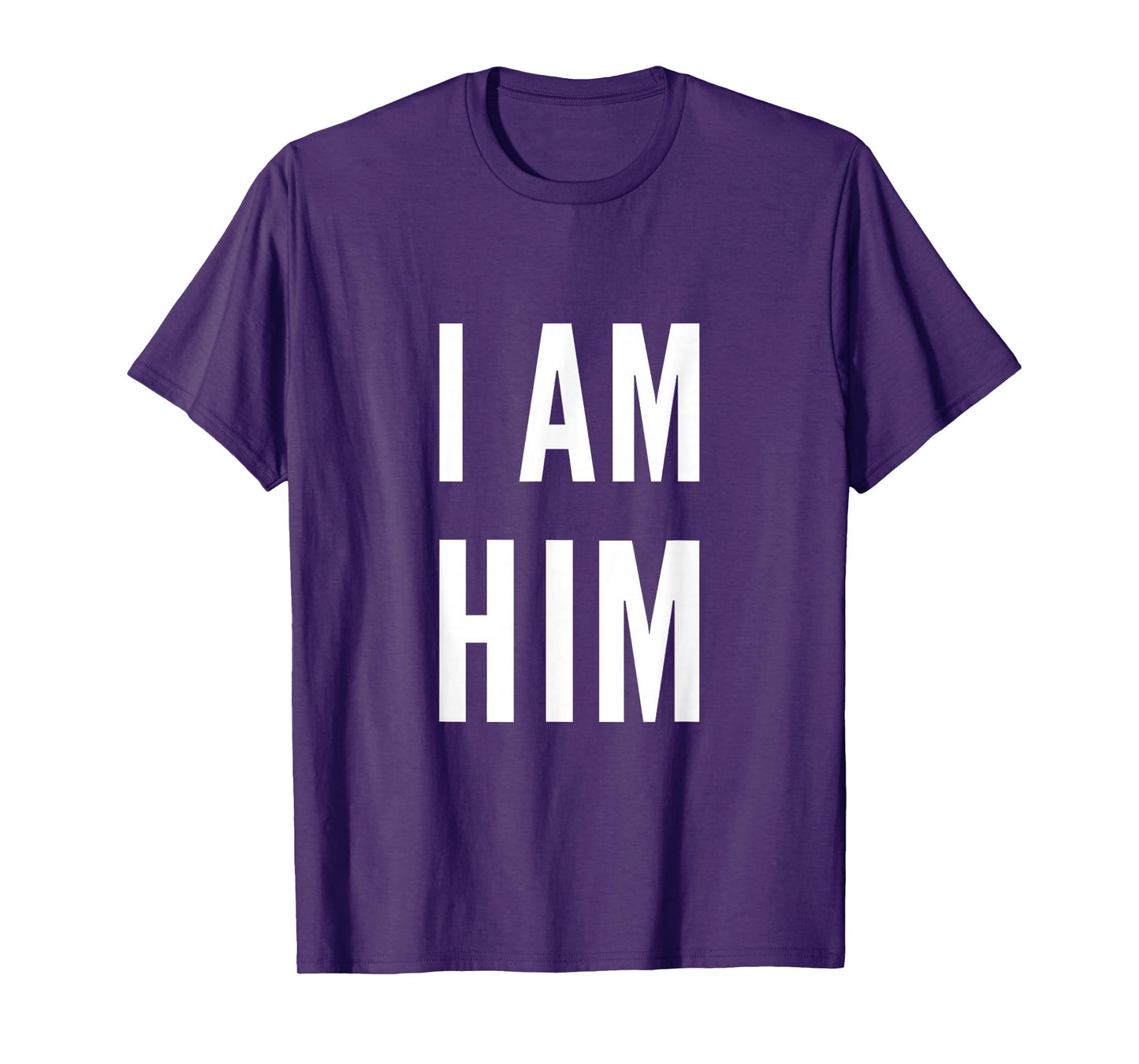 Lit Statement Top - I AM HIM Gift for Sports Fans - I AM HIM T-Shirt