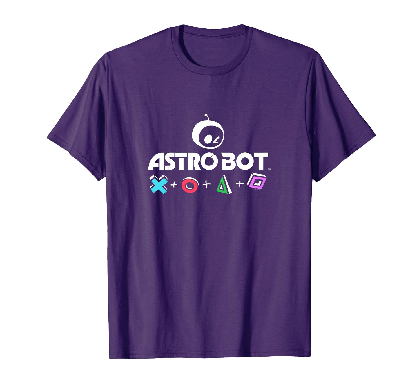 Astro Bot Kids PlayStation Symbols Video Game T-Shirt