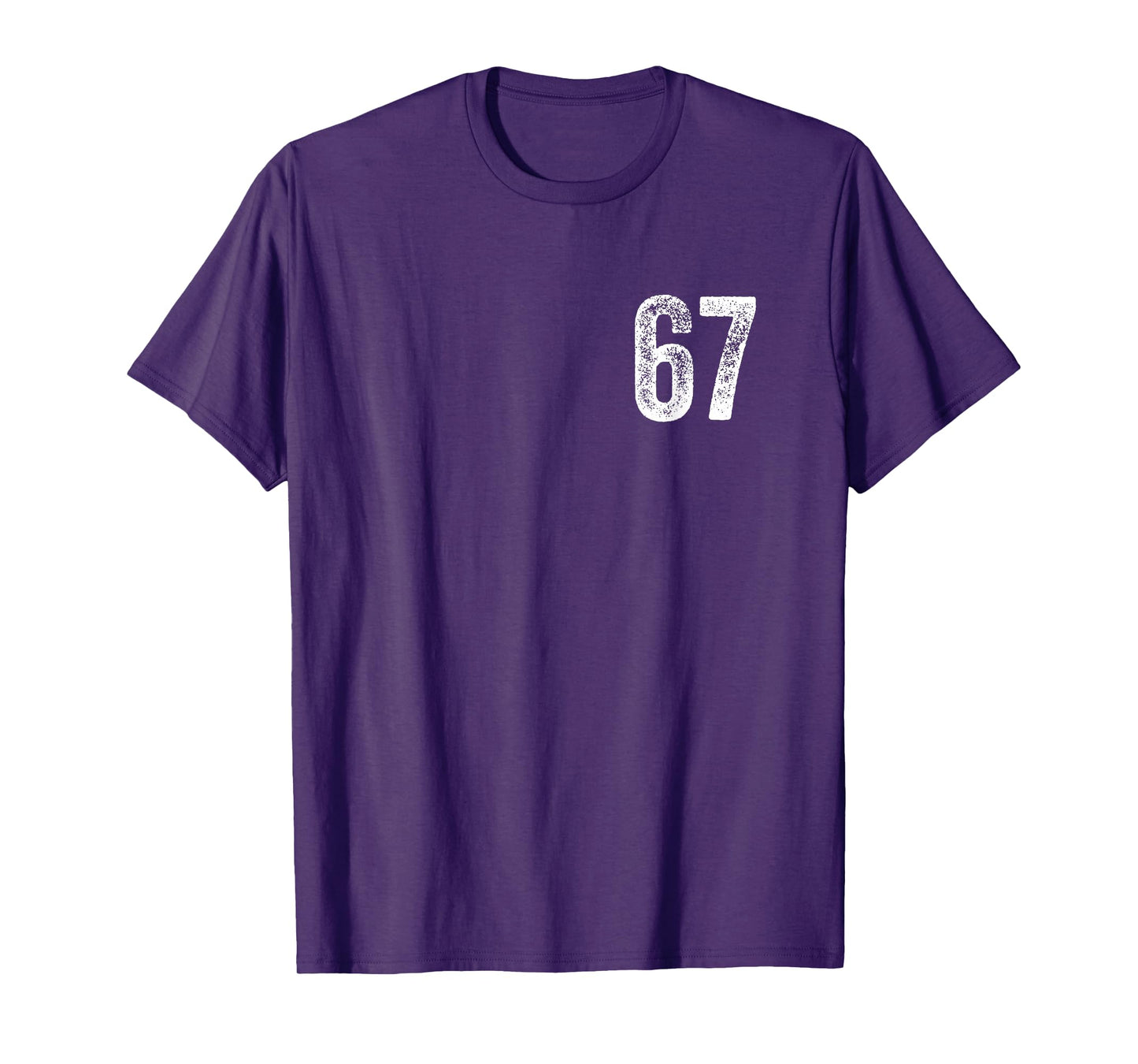 Fun Six Seven 6 7 Meme Design 67 Funny Men Women T-Shirt