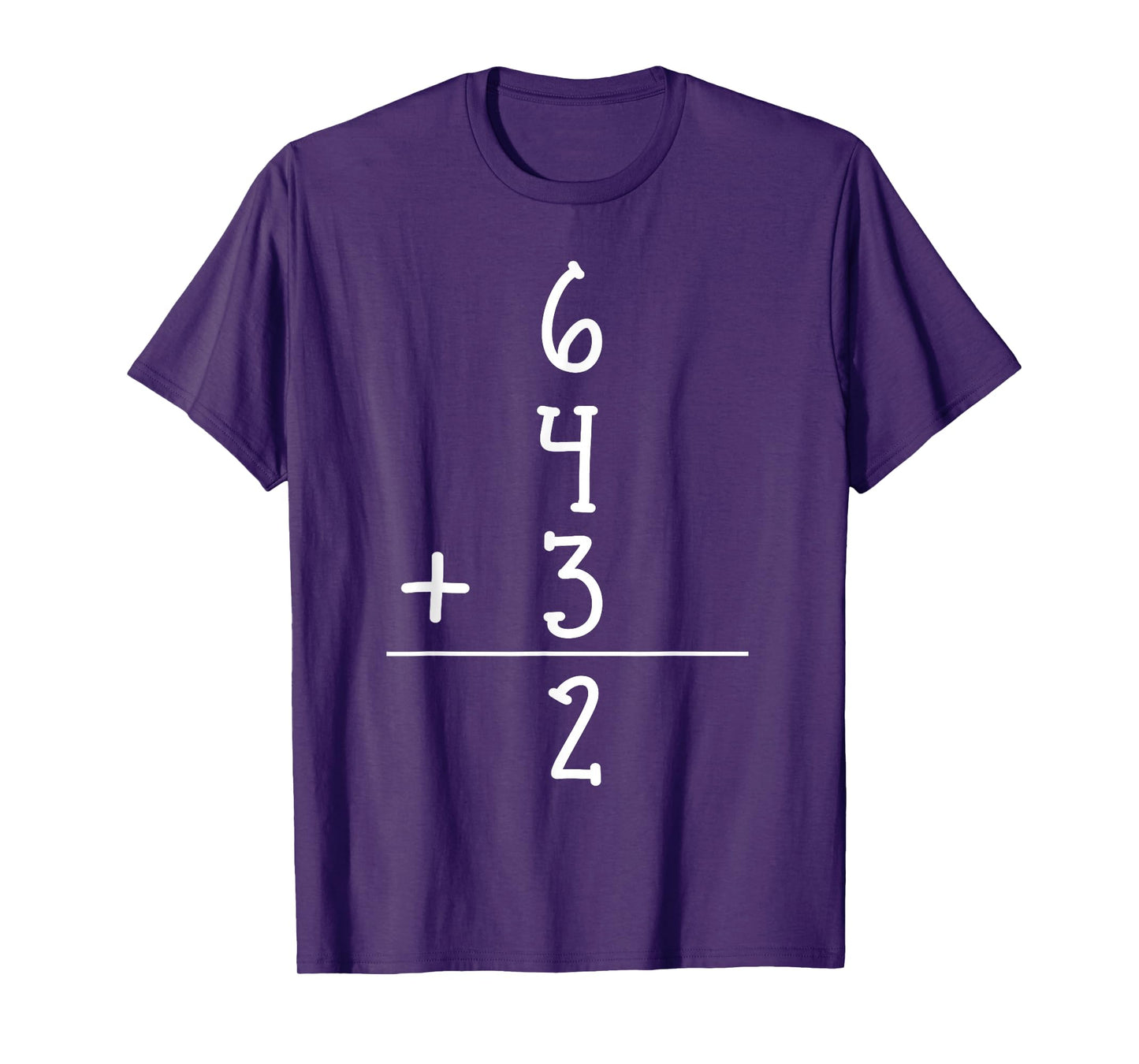Funny Baseball Gift 6+4+3 2 baseball Double Play T-Shirt