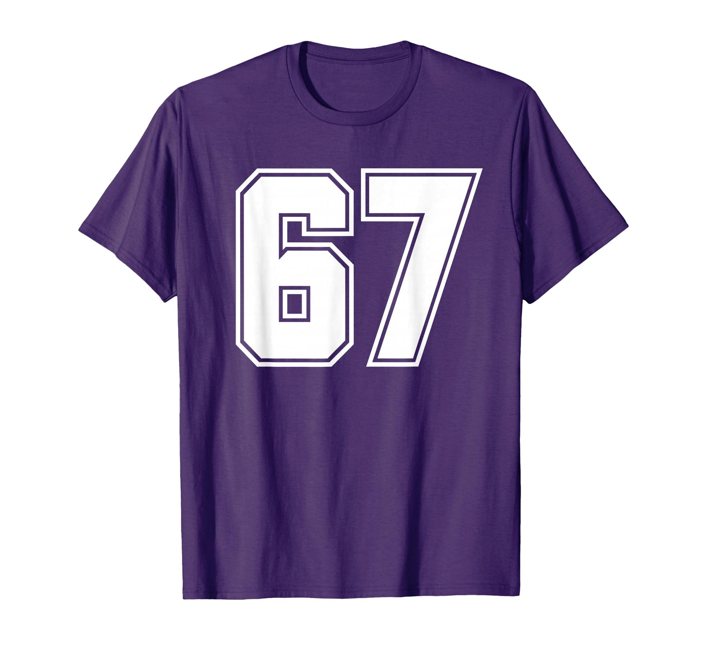 6 7 Number 67 Gen Alpha Meme T-Shirt